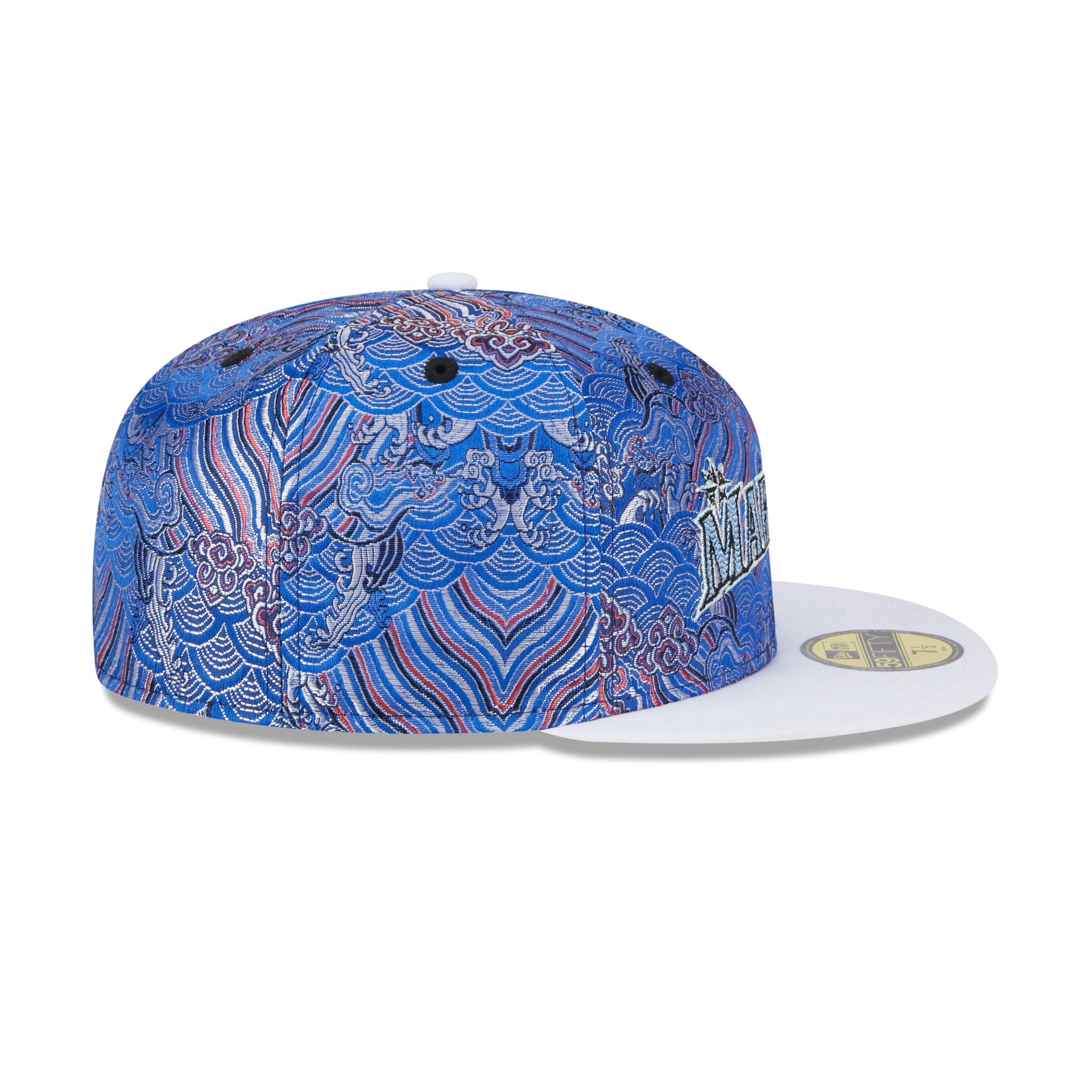 Seattle Mariners Wave Fill 59FIFTY Fitted Hat - Image 5