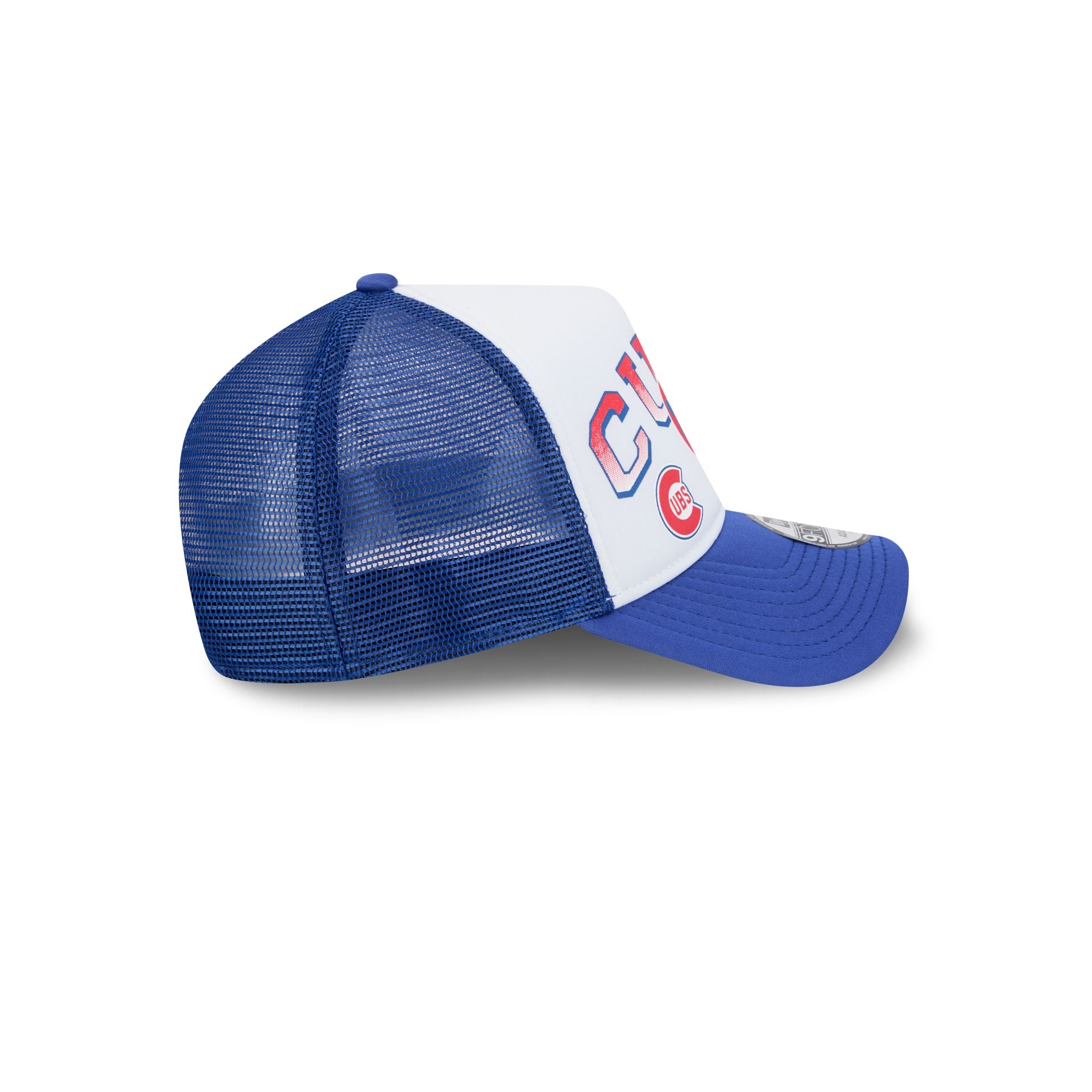 Chicago Cubs Sport Classics 9FORTY A-Frame Trucker Hat - Image 5