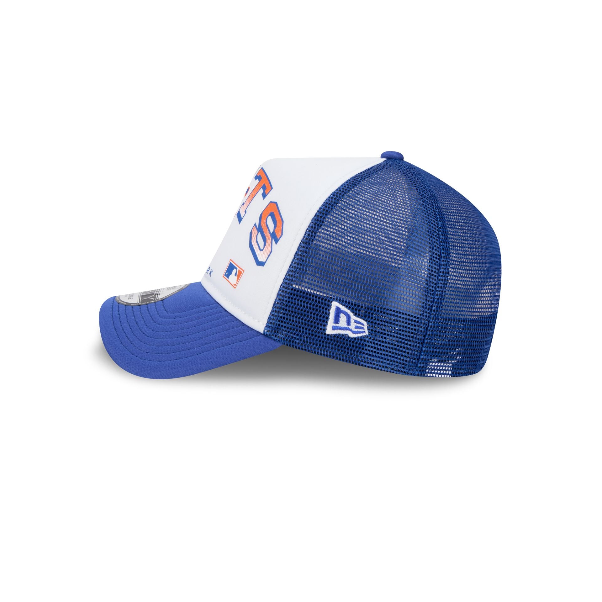 New York Mets Sport Classics 9FORTY A-Frame Trucker Hat - Image 4