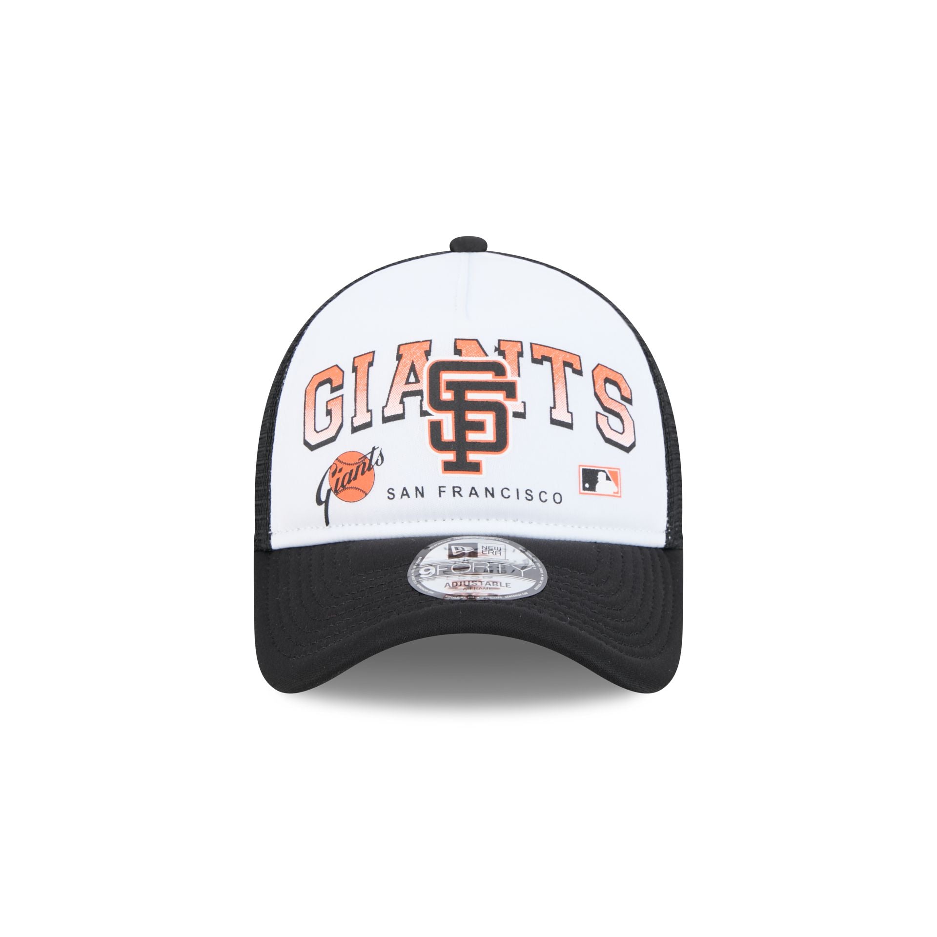 San Francisco Giants Sport Classics 9FORTY A-Frame Trucker Hat - Image 2