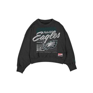 Philadelphia Eagles Throwback Women's Washed Crewneck