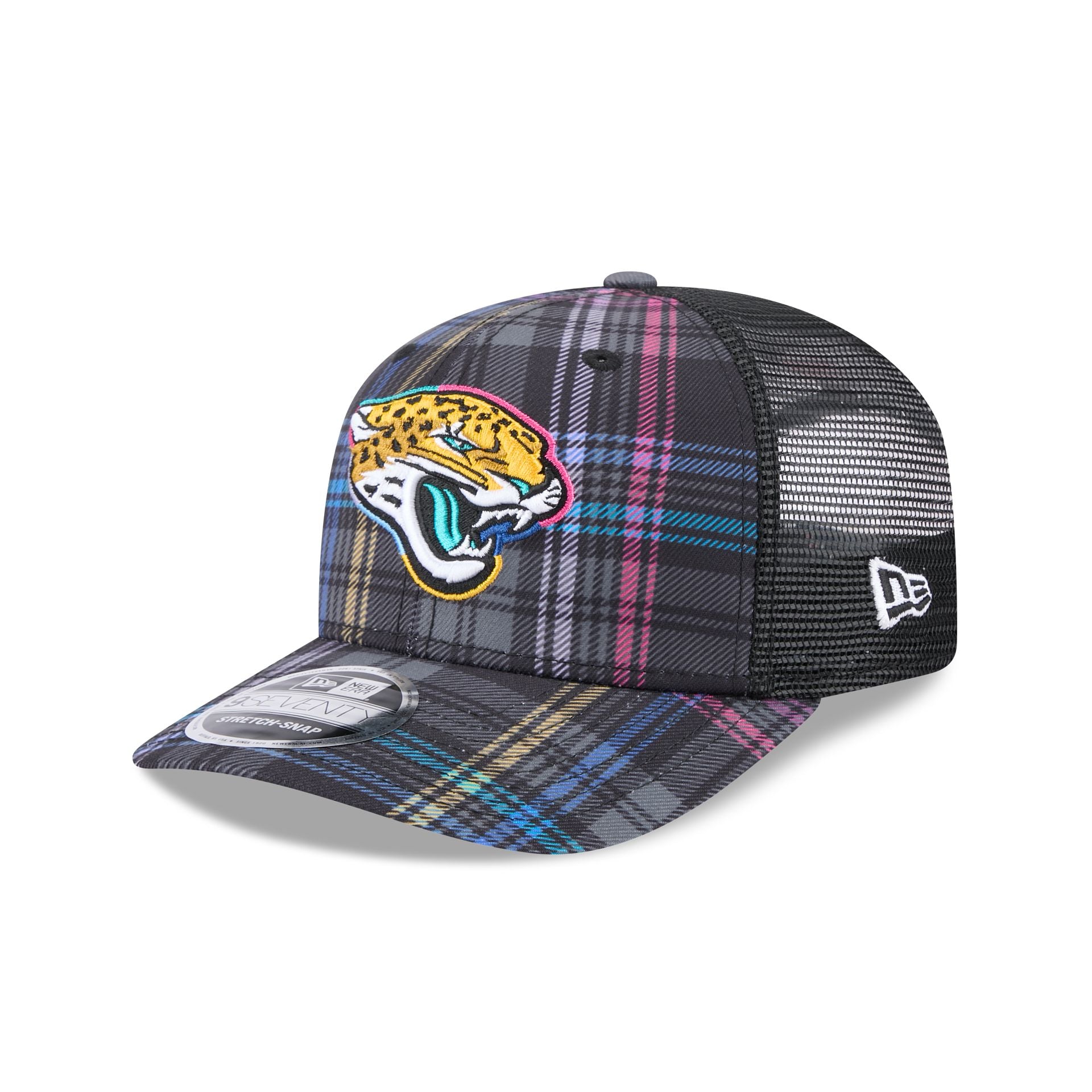 Jacksonville Jaguars 2024 Crucial Catch 9SEVENTY Trucker Hat - Image 3