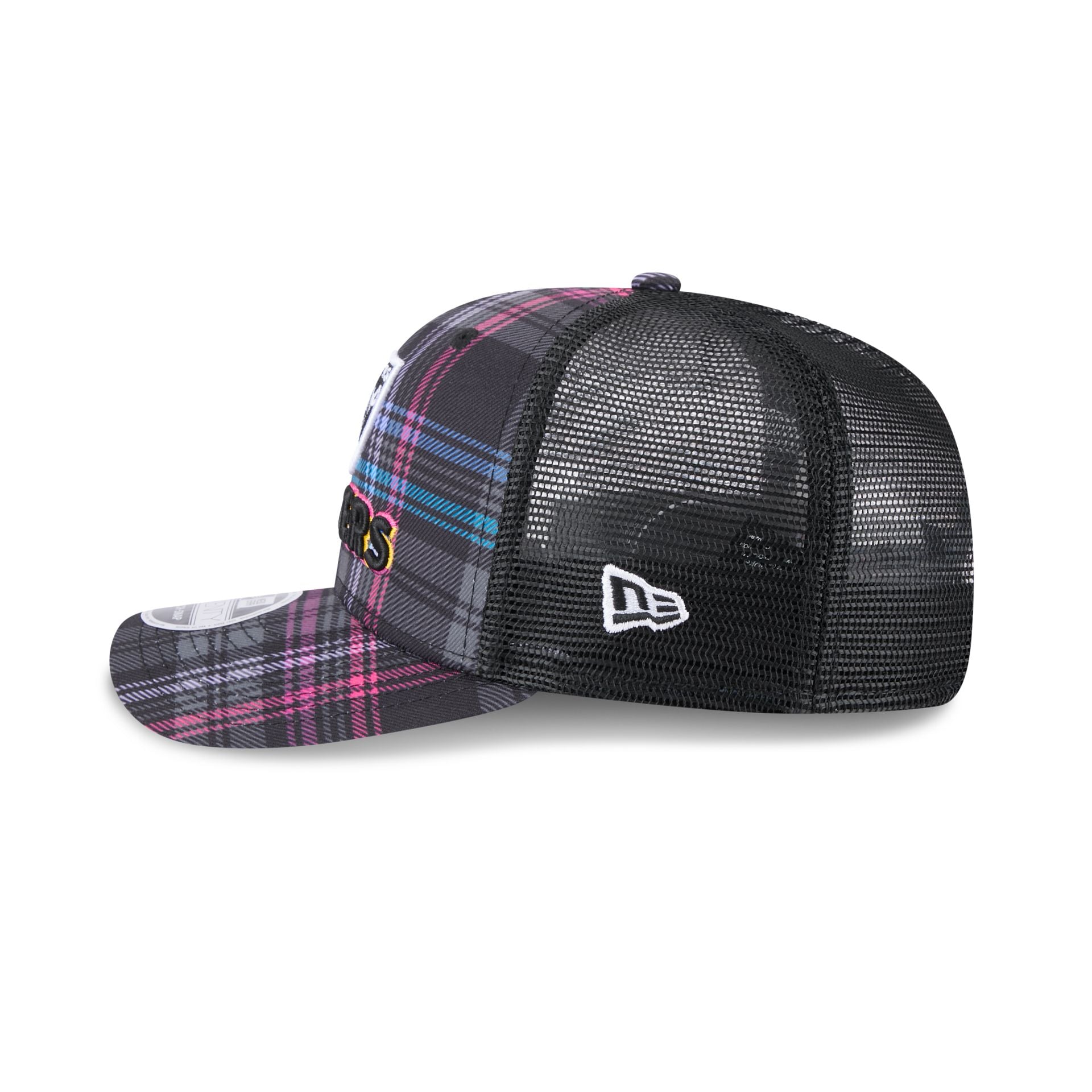 Las Vegas Raiders 2024 Crucial Catch 9SEVENTY Trucker Hat - Image 5