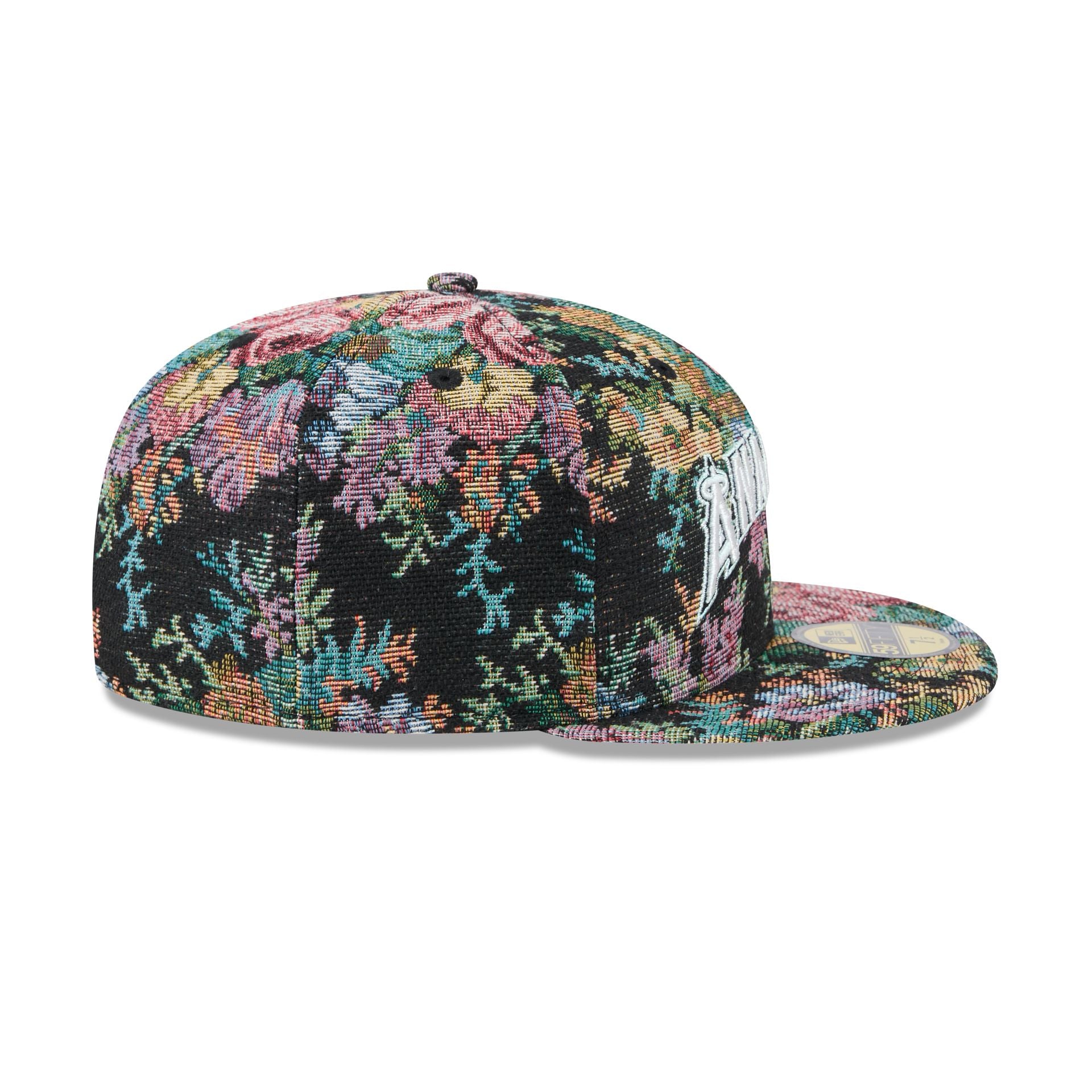 Los Angeles Angels Jacquard Pattern 59FIFTY Fitted Hat - Image 5