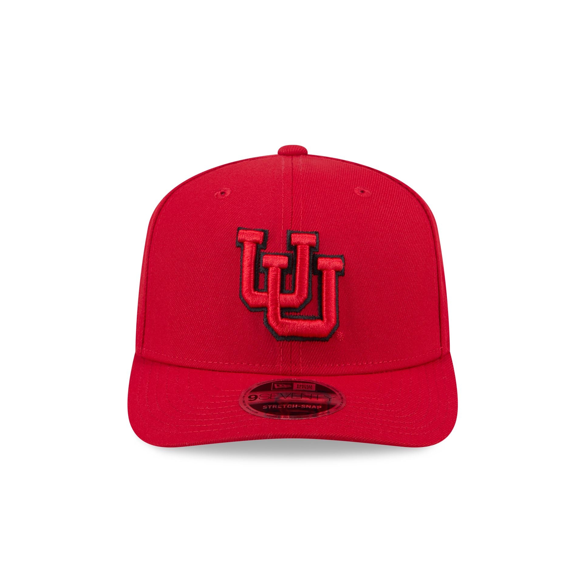 Utah Utes Basic 9SEVENTY Stretch-Snap Hat - Image 2