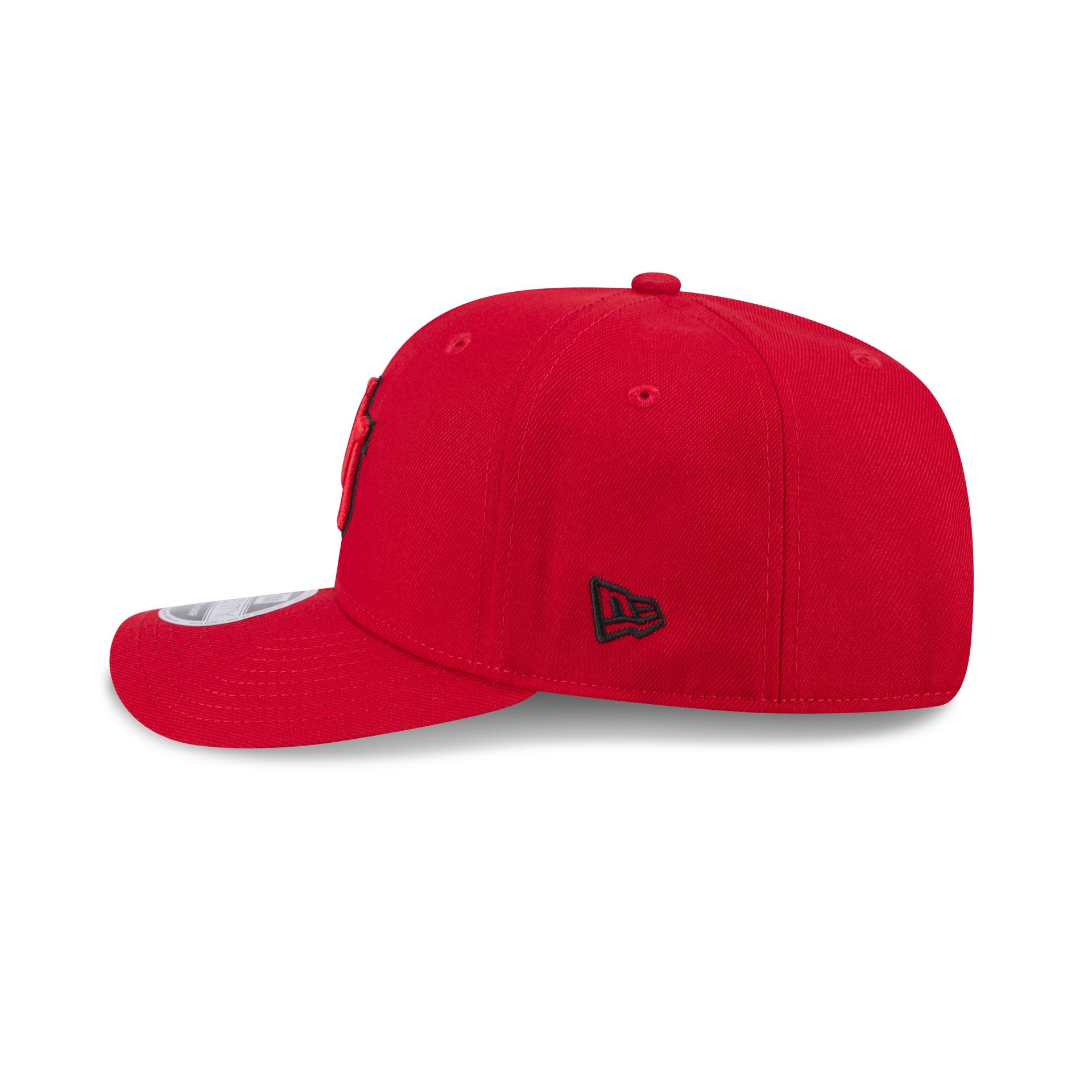 Utah Utes Basic 9SEVENTY Stretch-Snap Hat - Image 4