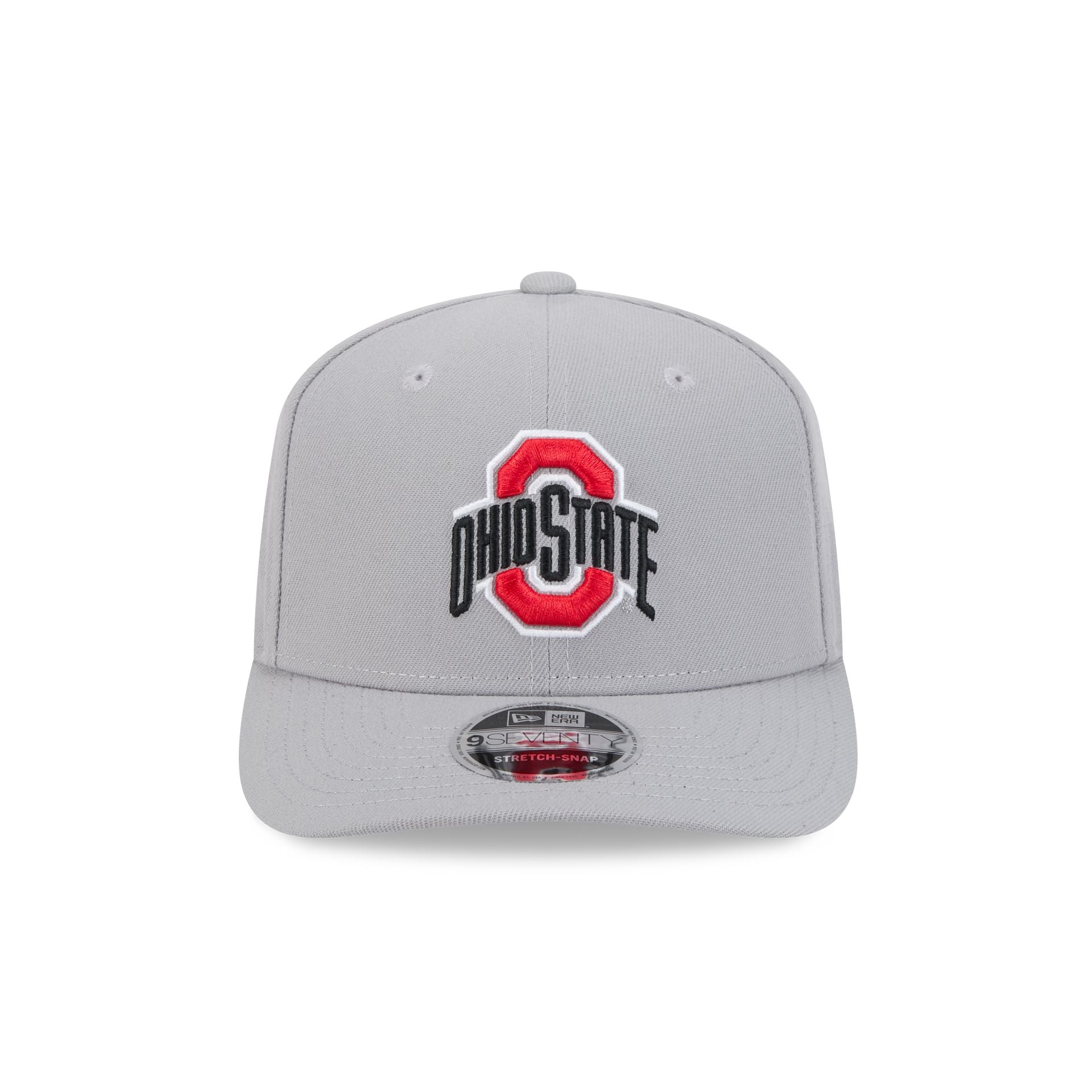 Ohio State Buckeyes Basic Gray 9SEVENTY Stretch-Snap Hat - Image 2