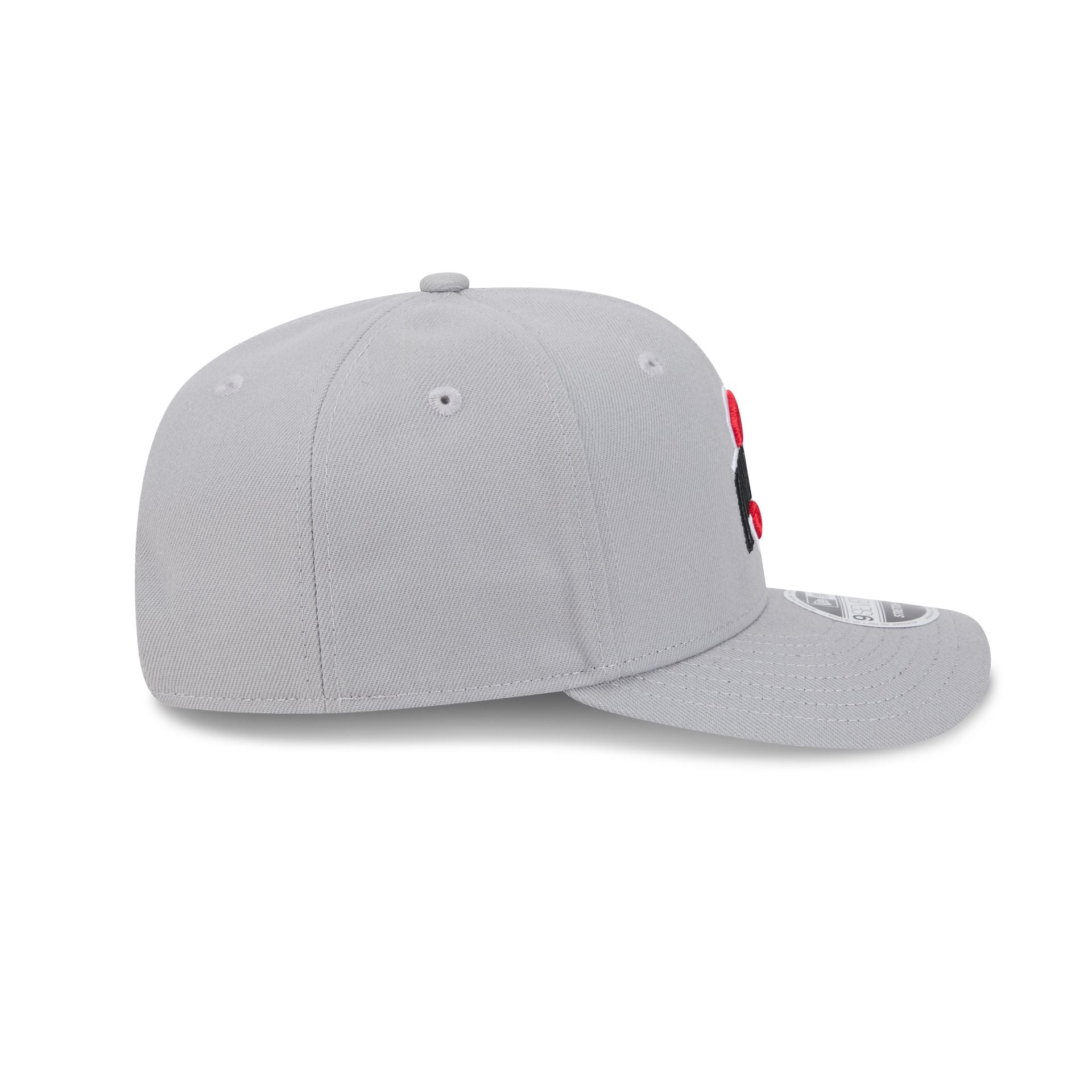 Ohio State Buckeyes Basic Gray 9SEVENTY Stretch-Snap Hat - Image 5