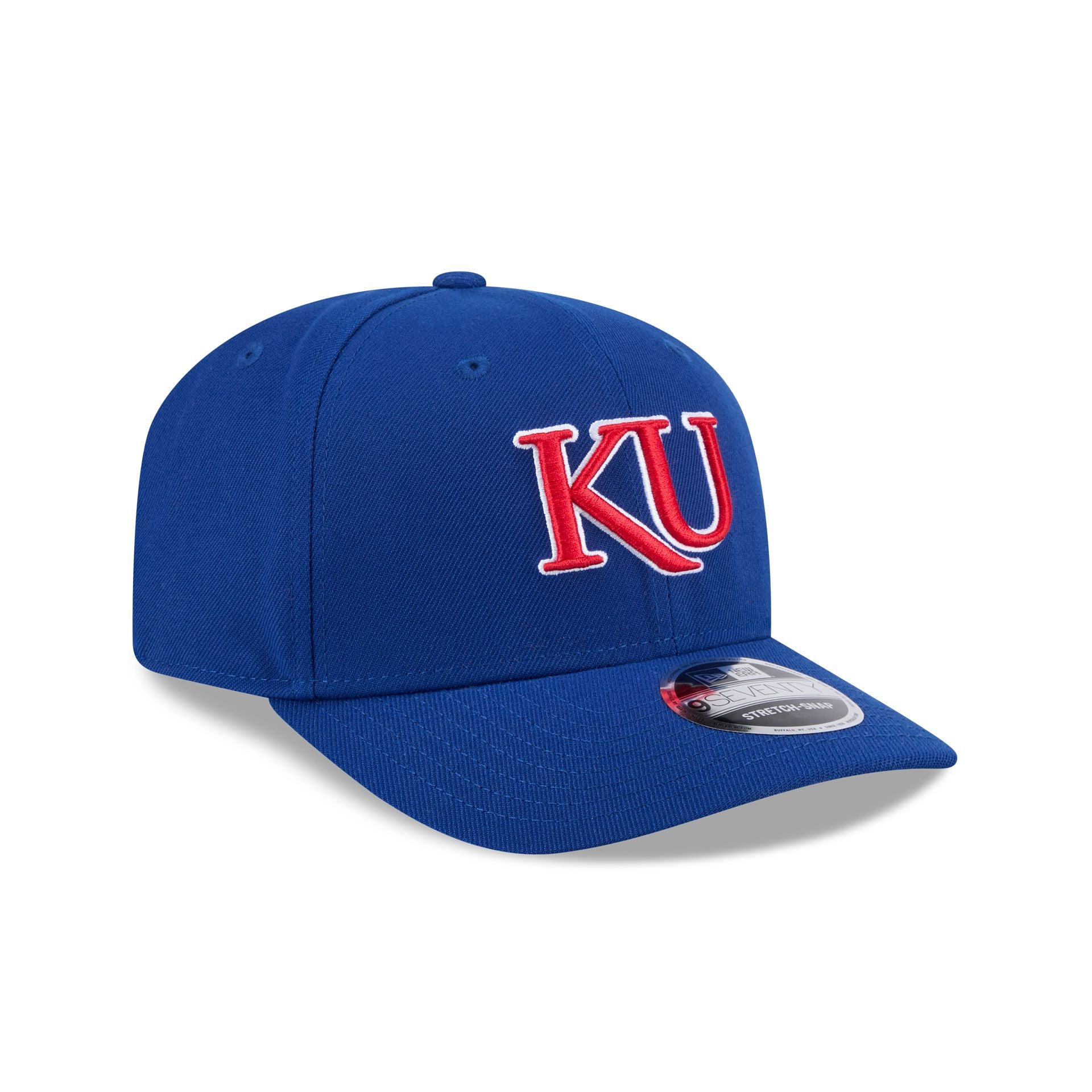 Kansas Jayhawks Basic 9SEVENTY Stretch-Snap Hat - Image 3