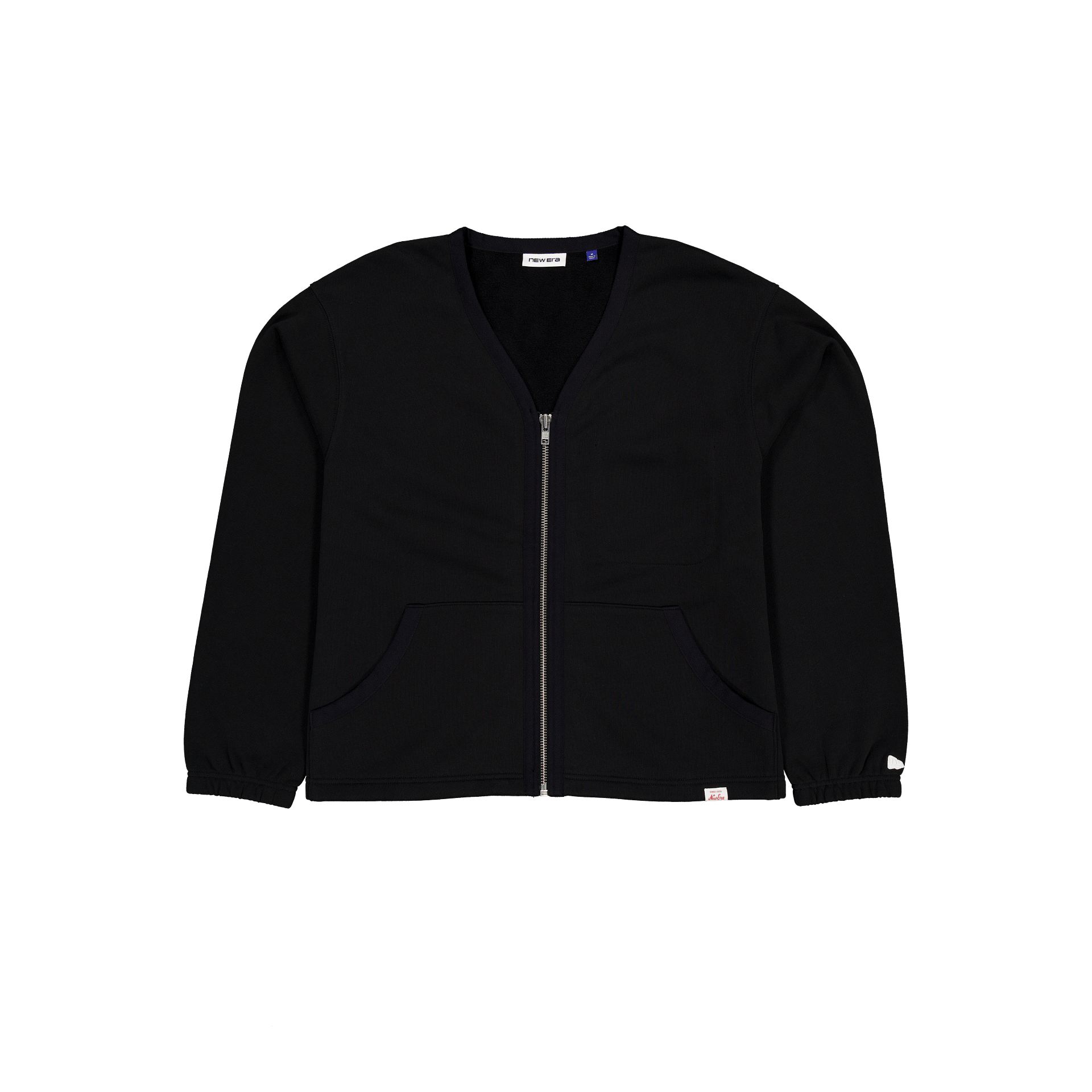 Albright Black Zip Cardigan - Image 2