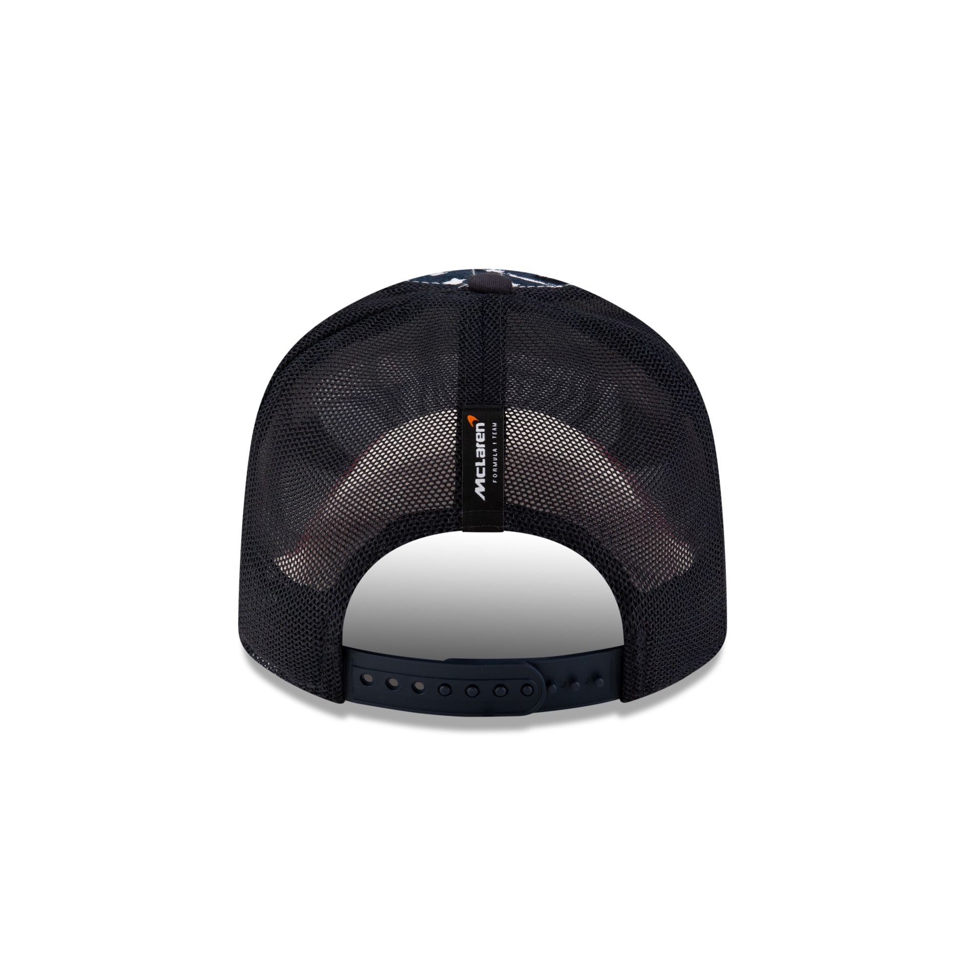 2024 Austin Race Special McLaren Formula 1 Team 9FIFTY Stretch-Snap Trucker Hat - Image 6