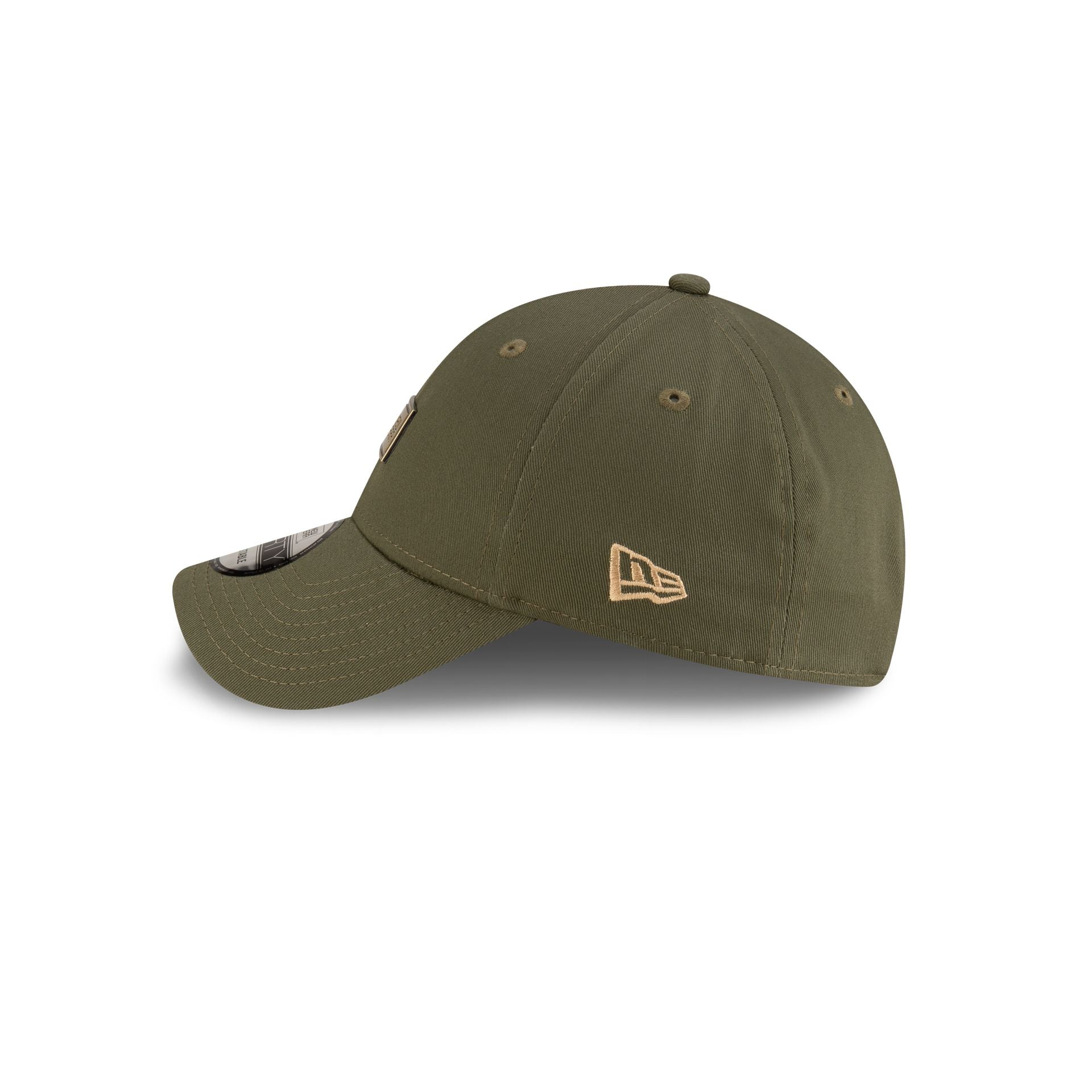 New Era Cap Badge New Olive 9FORTY Snapback Hat - Image 4