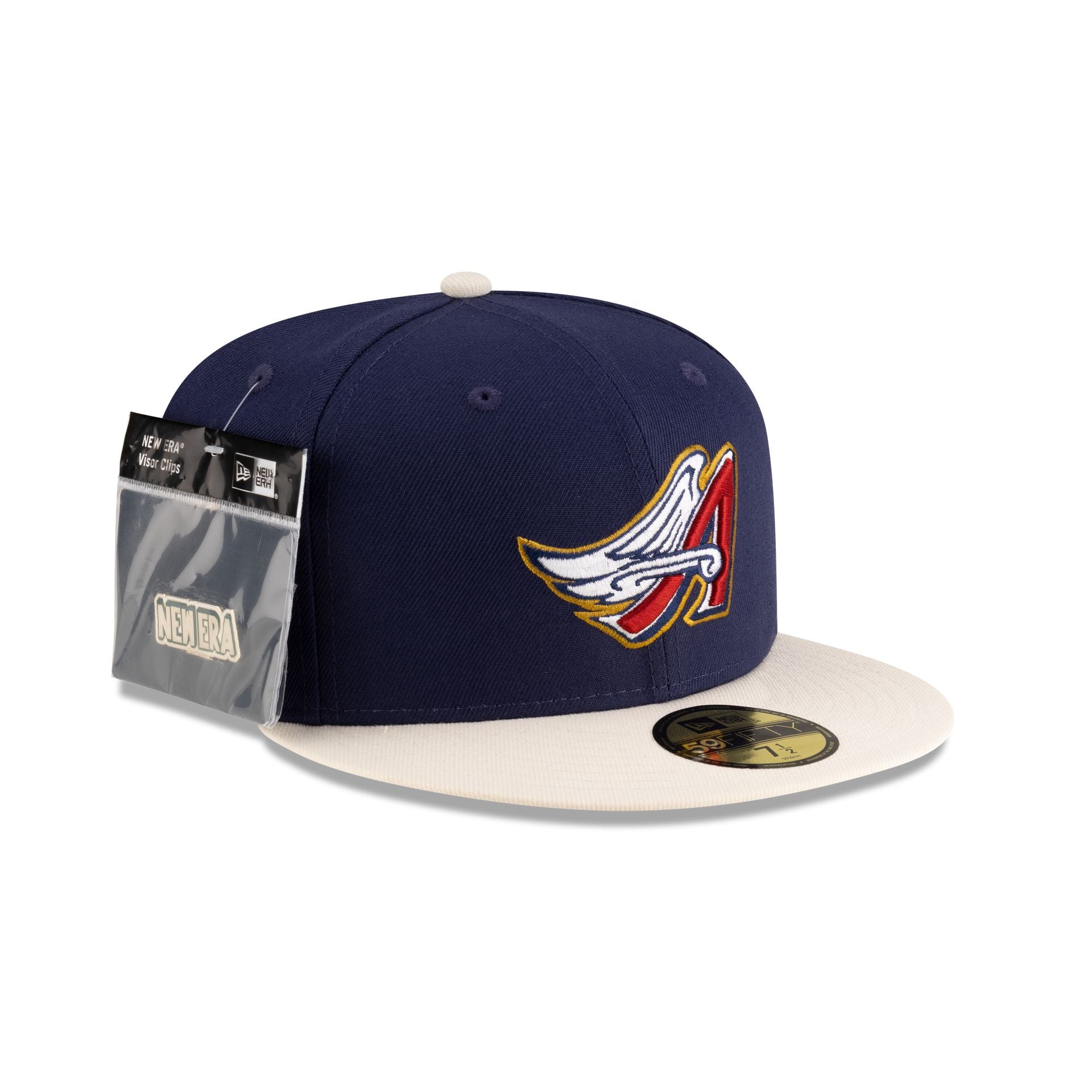 Los Angeles Angels Visor Clip 59FIFTY Fitted Hat - Image 4