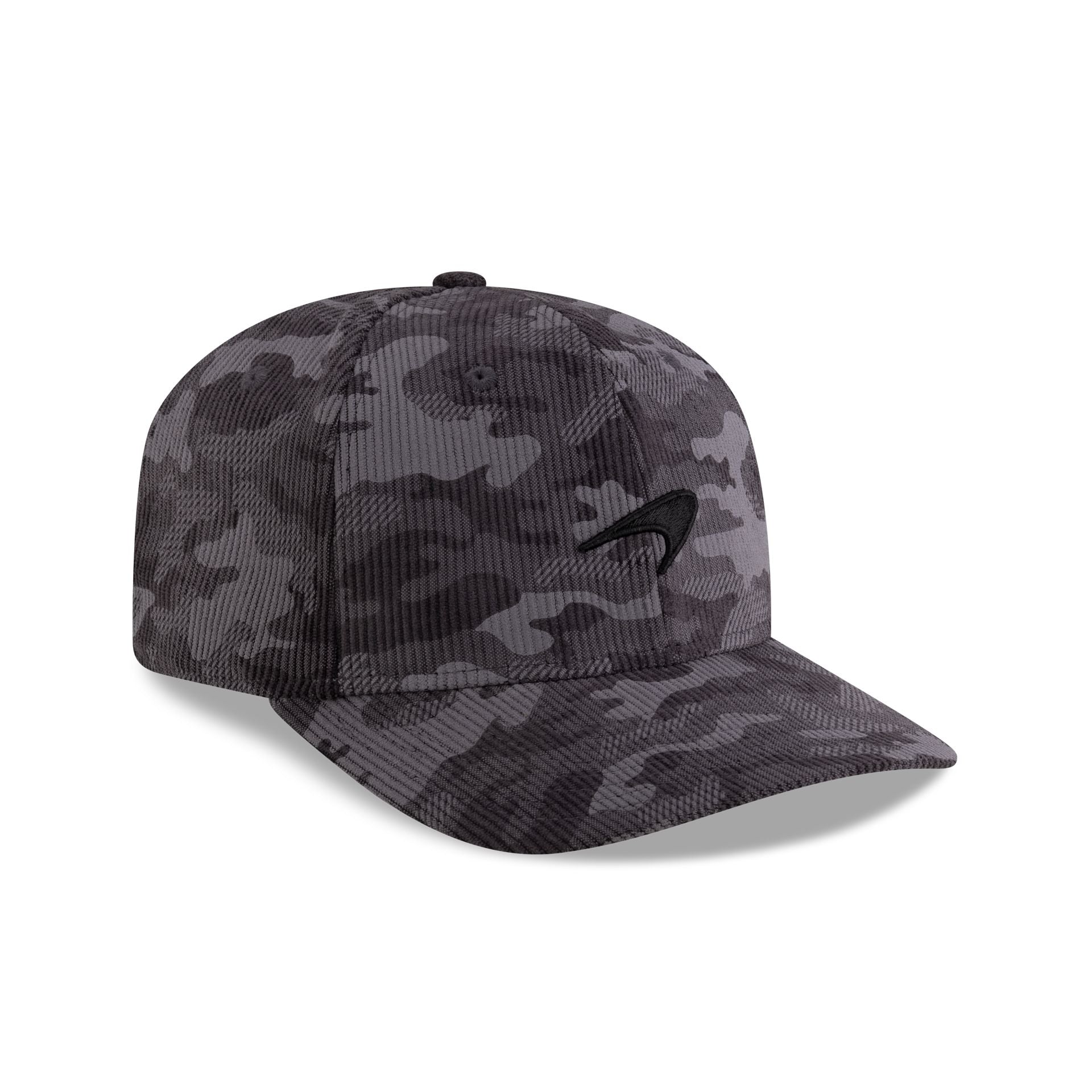 McLaren Formula 1 Team Gray Camo Cord 9FIFTY Pre-Curve Snapback Hat - Image 3