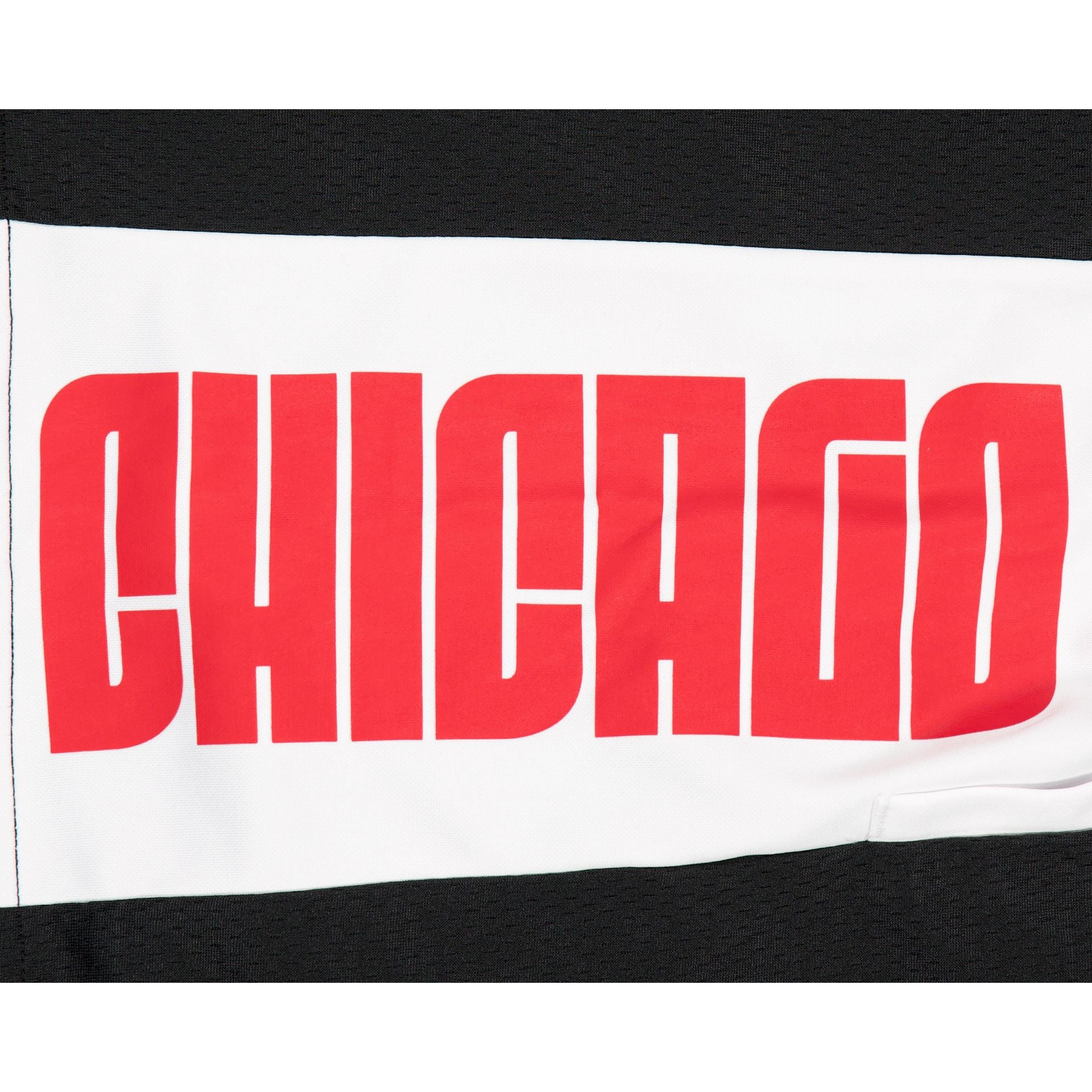 Chicago Bulls Black Graphic Mesh Shorts - Image 4