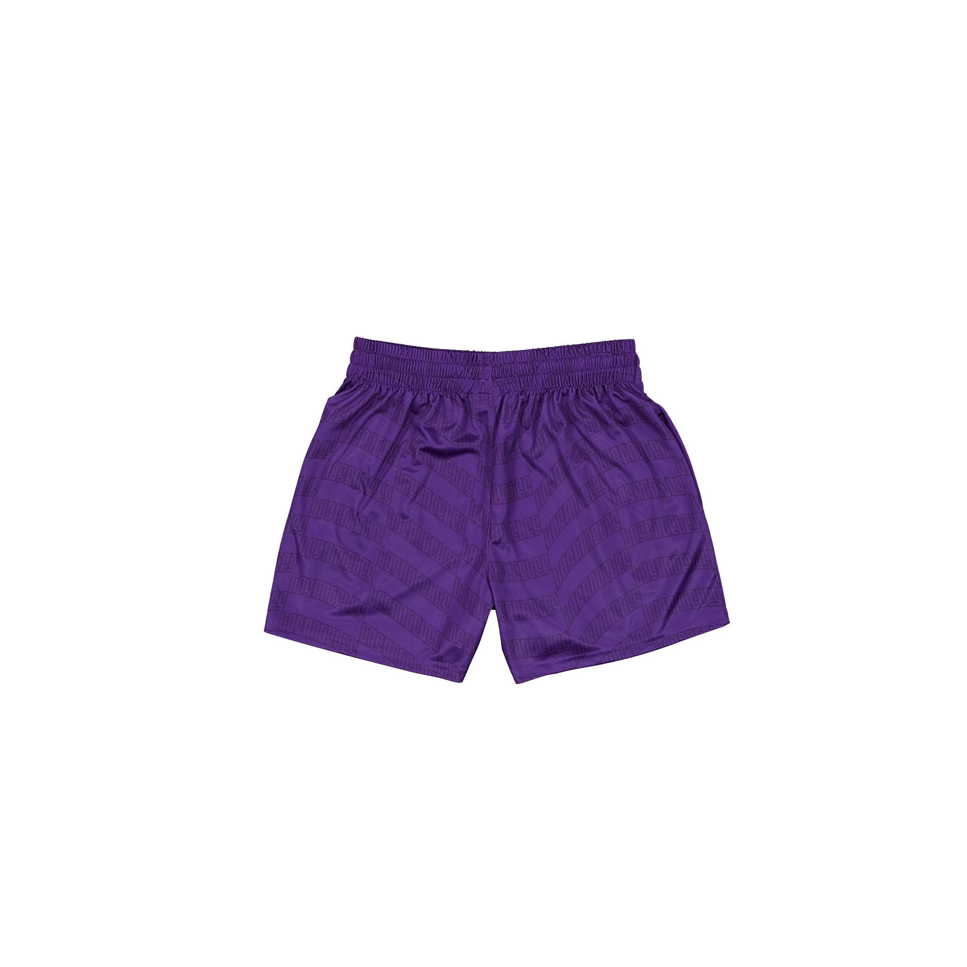 Los Angeles Lakers Purple All-Over-Print Shorts - Image 2