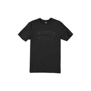 San Francisco 49ers Black on Black Logo Select T-Shirt