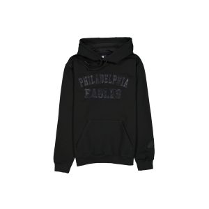 Philadelphia Eagles Black on Black Logo Select Hoodie