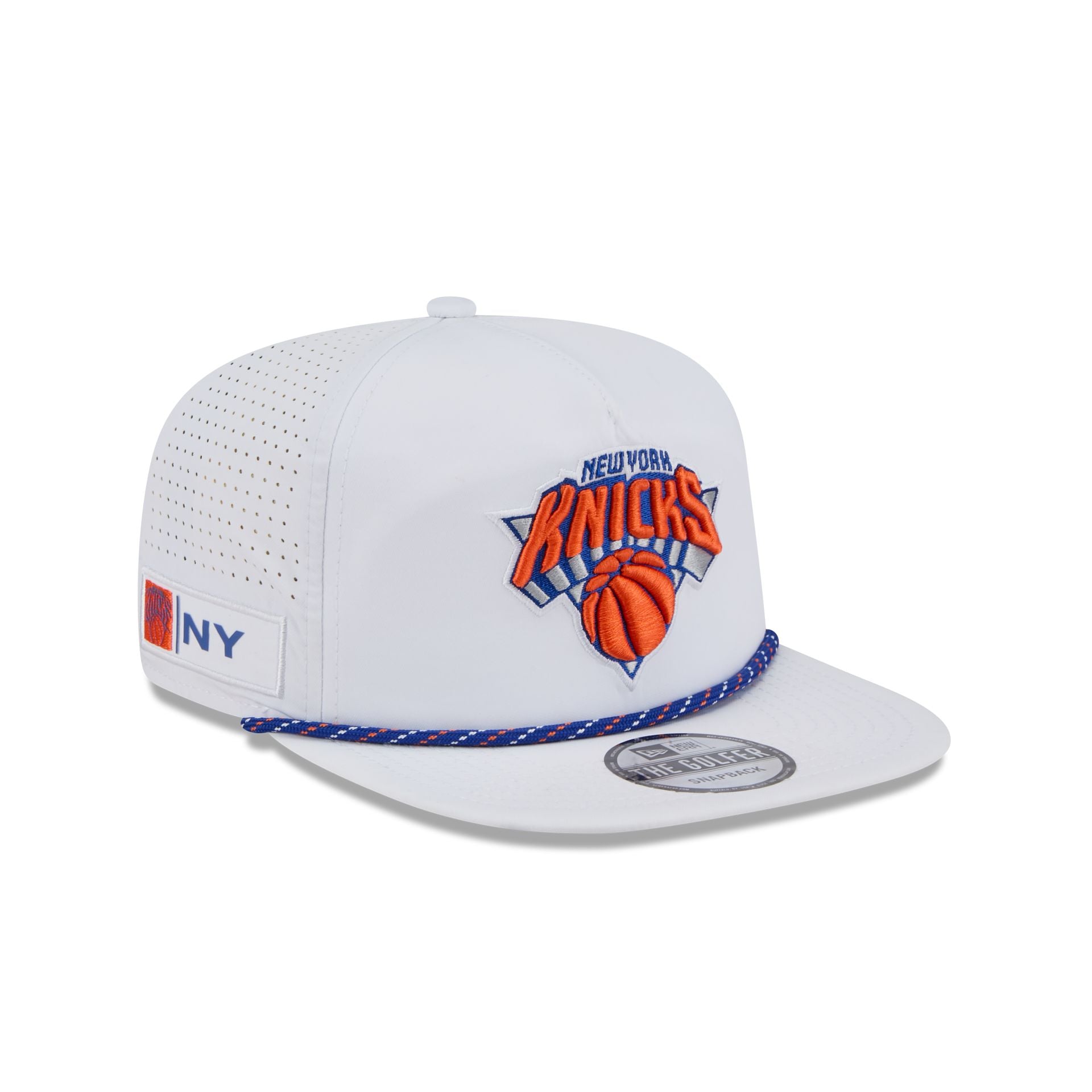 New York Knicks Optic White Performance Rope Golfer Hat - Image 3