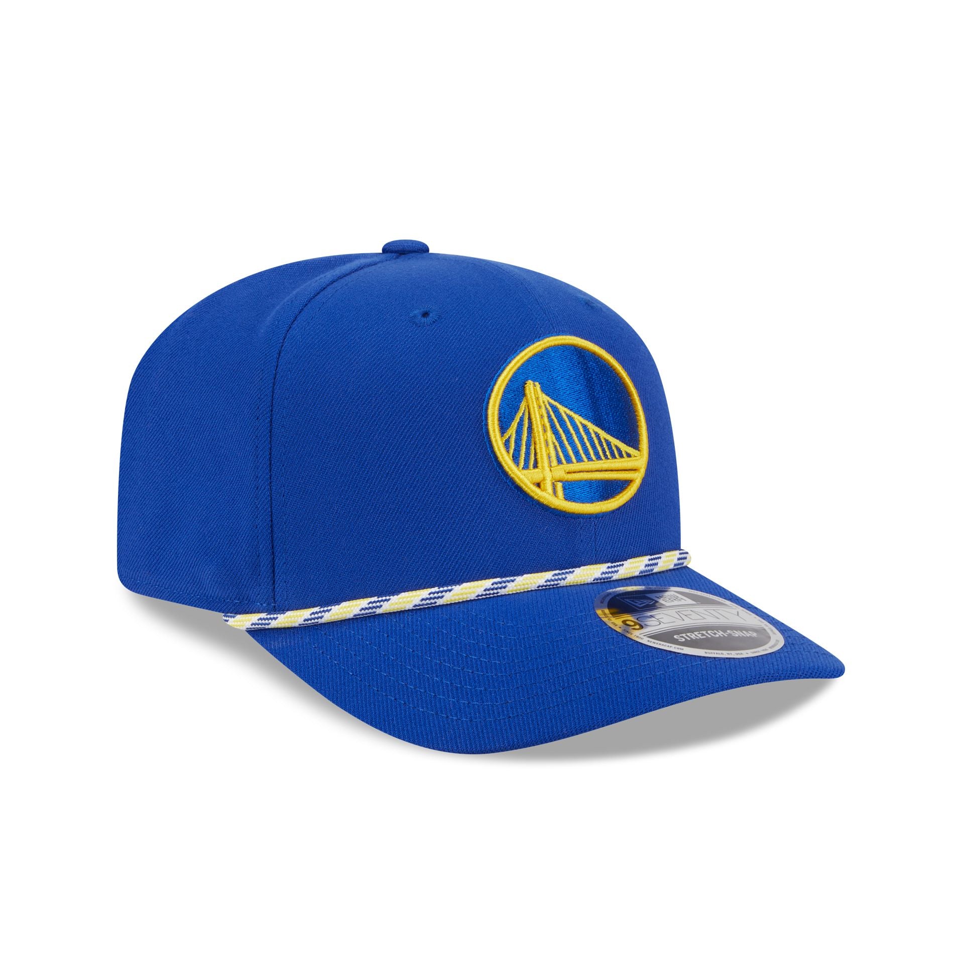 Golden State Warriors Multi Rope 9SEVENTY Stretch-Snap Hat - Image 3