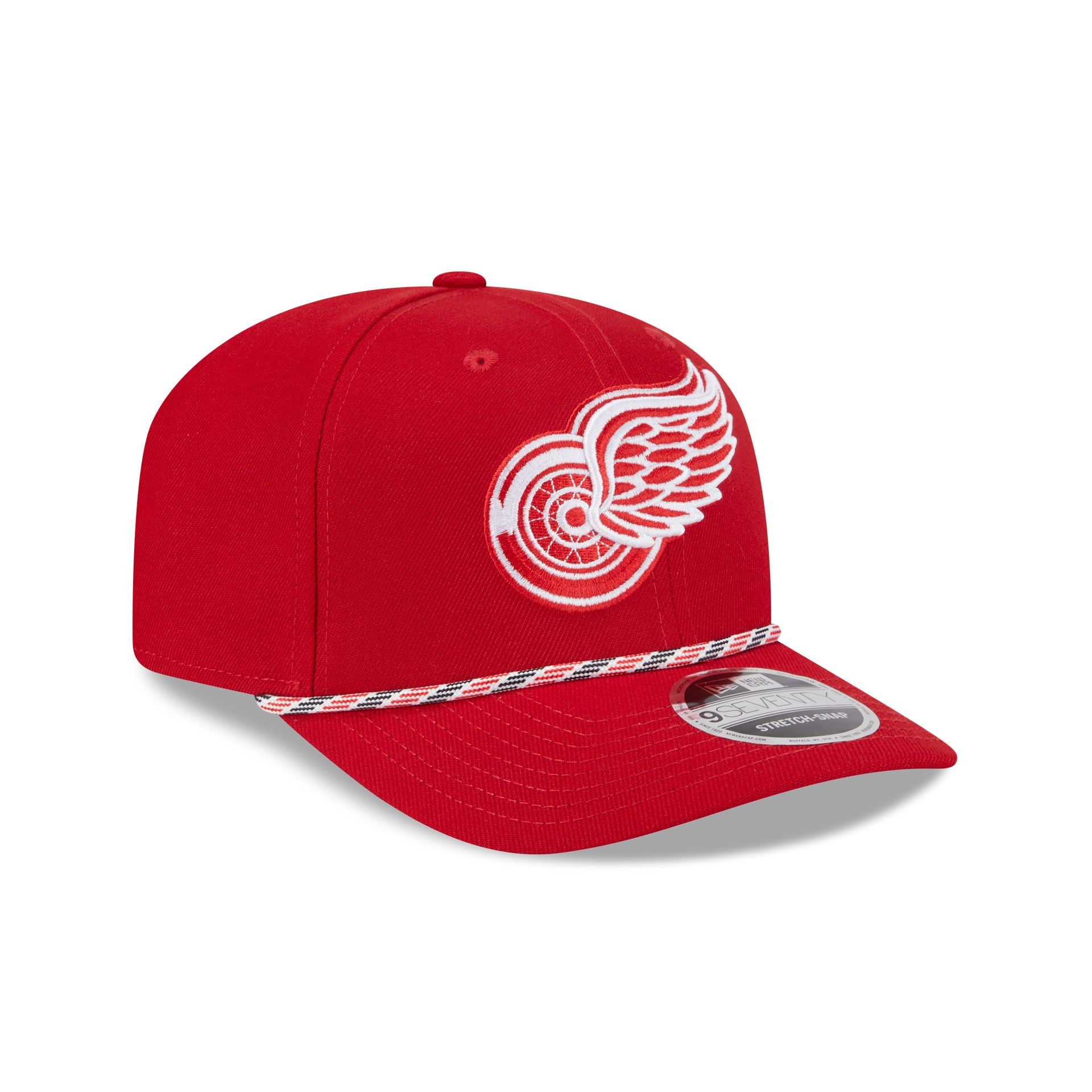 Detroit Red Wings Multi Rope 9SEVENTY Stretch-Snap Hat - Image 3