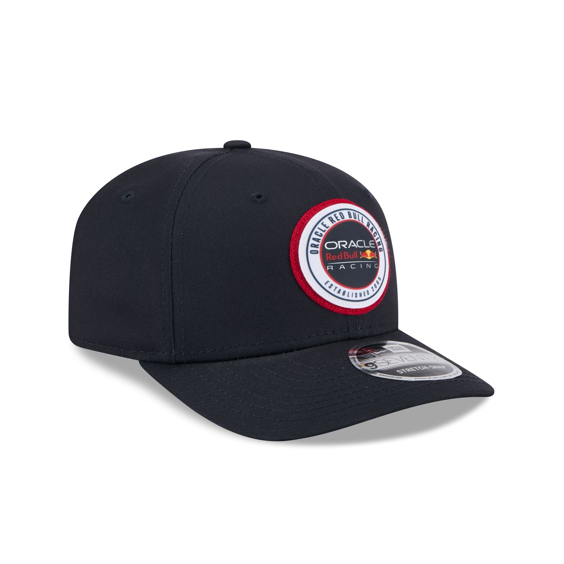 Oracle Red Bull Racing Circle Patch 9SEVENTY Stretch-Snap Hat - Image 3