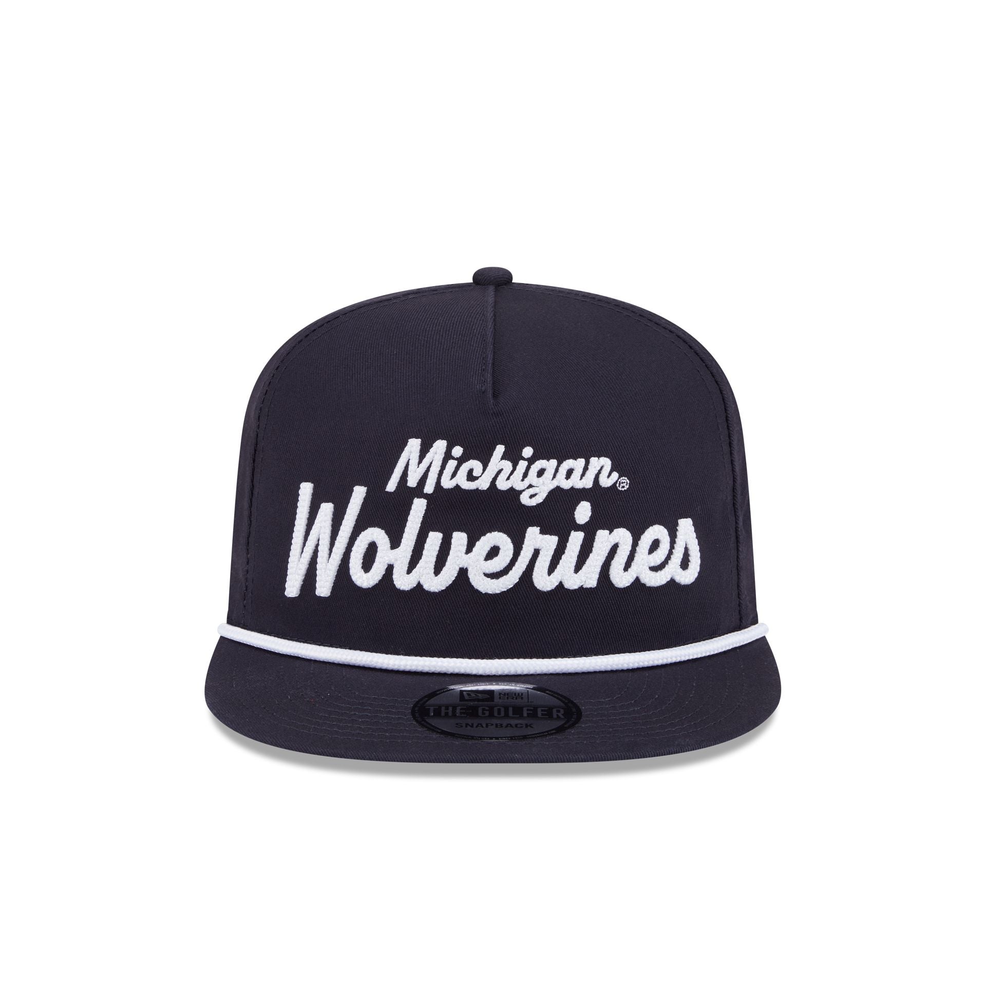 Michigan Wolverines Team Text Golfer Hat - Image 2