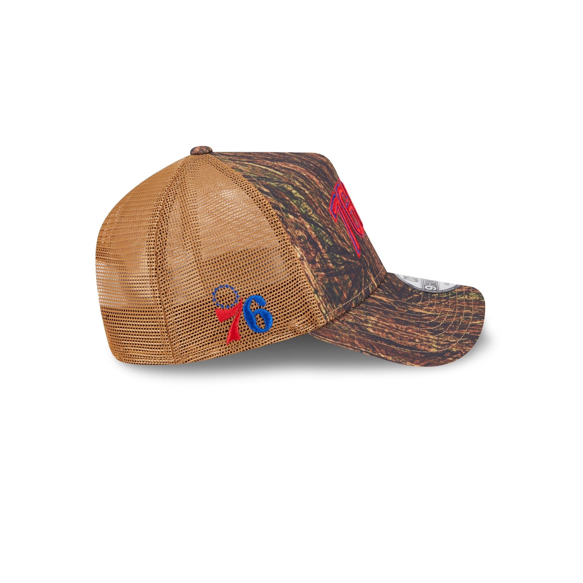 Philadelphia 76ers 2025 All-Star Game Fan Pack Grove 9FORTY A-Frame Trucker Hat - Image 4