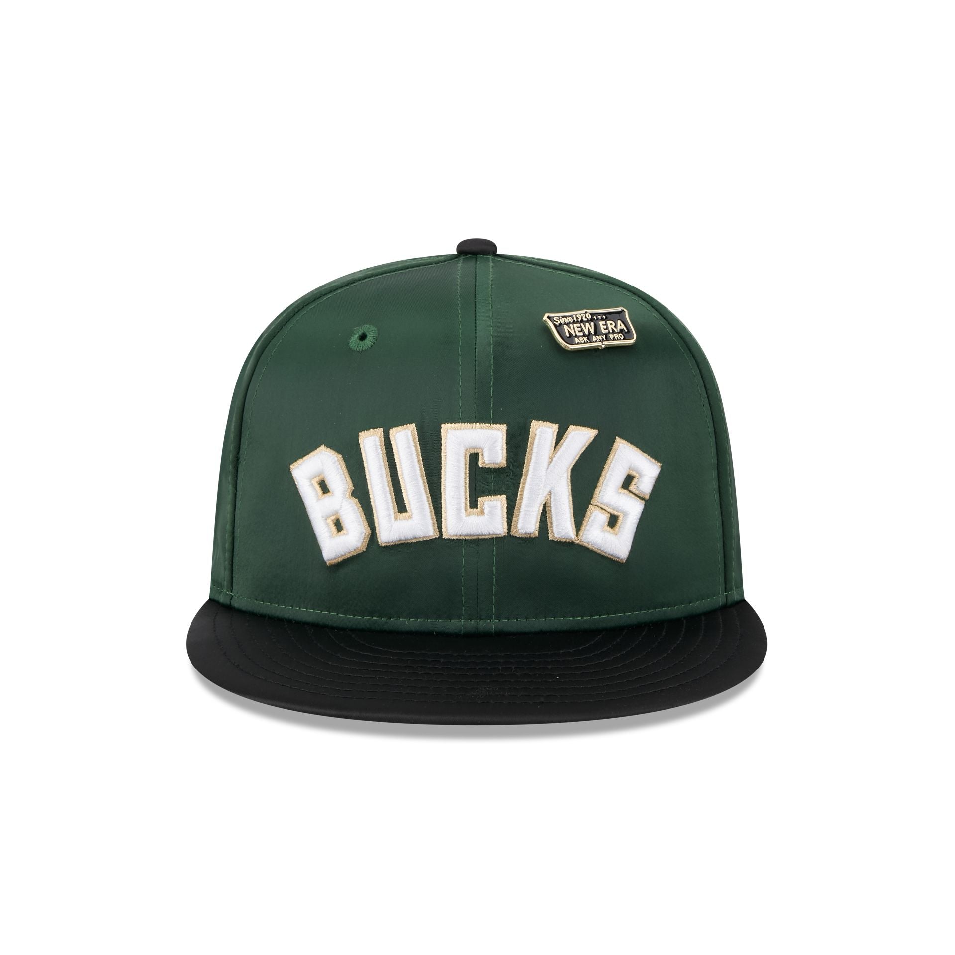 Milwaukee Bucks Spring Satin 59FIFTY Fitted Hat - Image 2