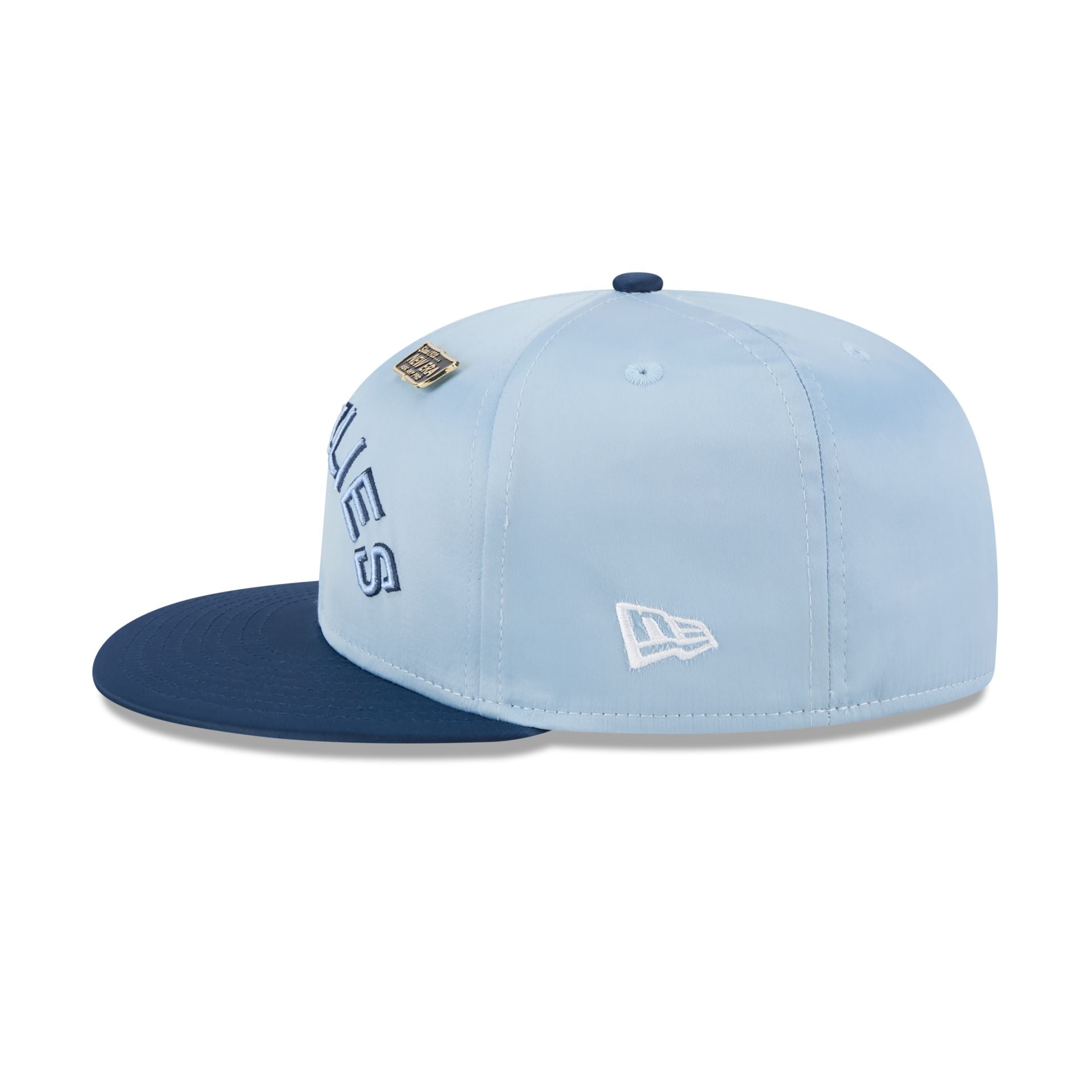 Memphis Grizzlies Spring Satin 59FIFTY Fitted Hat - Image 5