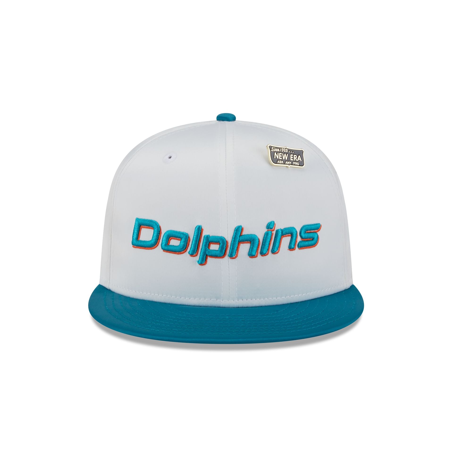 Miami Dolphins Spring Satin 59FIFTY Fitted Hat - Image 2