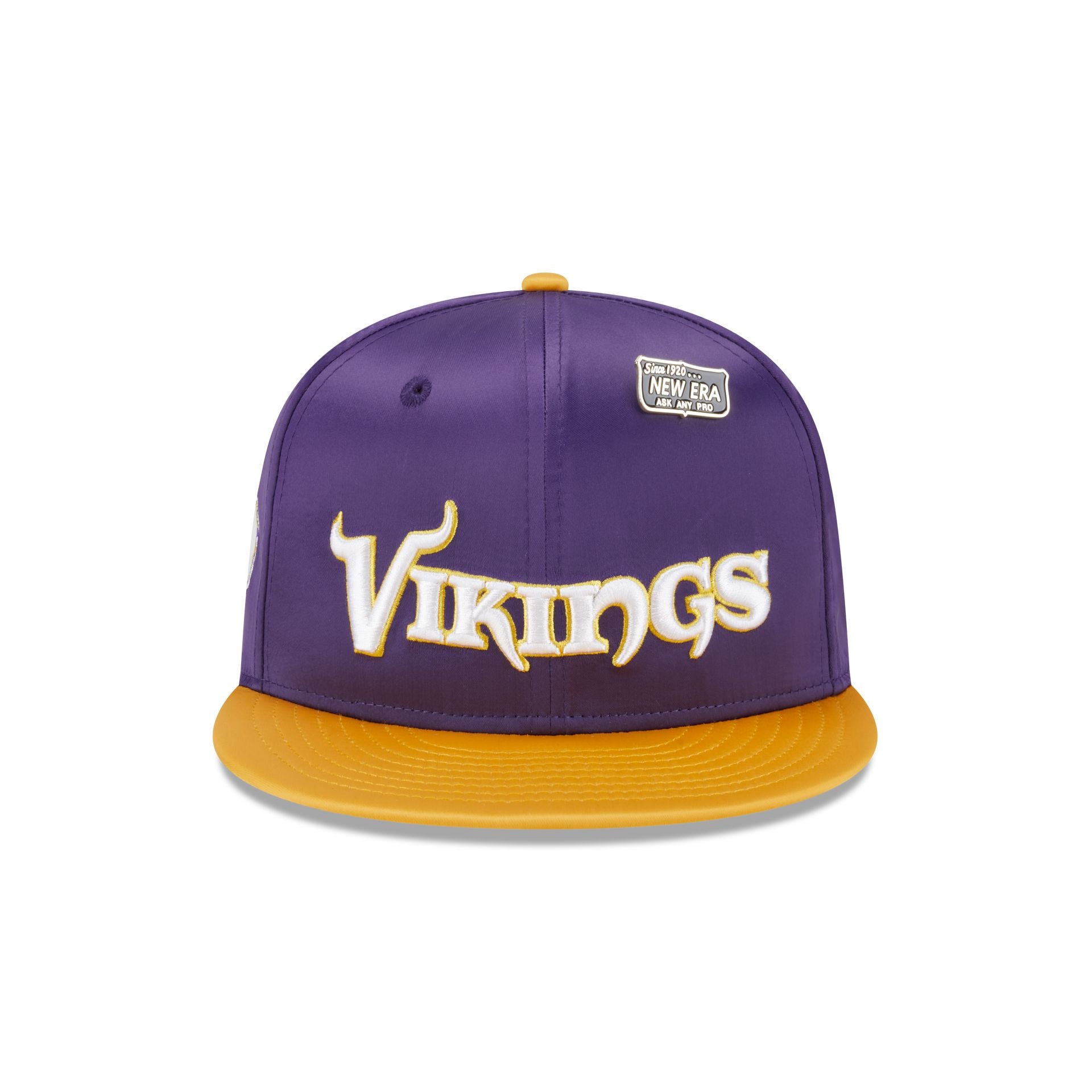 Minnesota Vikings Spring Satin 59FIFTY Fitted Hat - Image 2