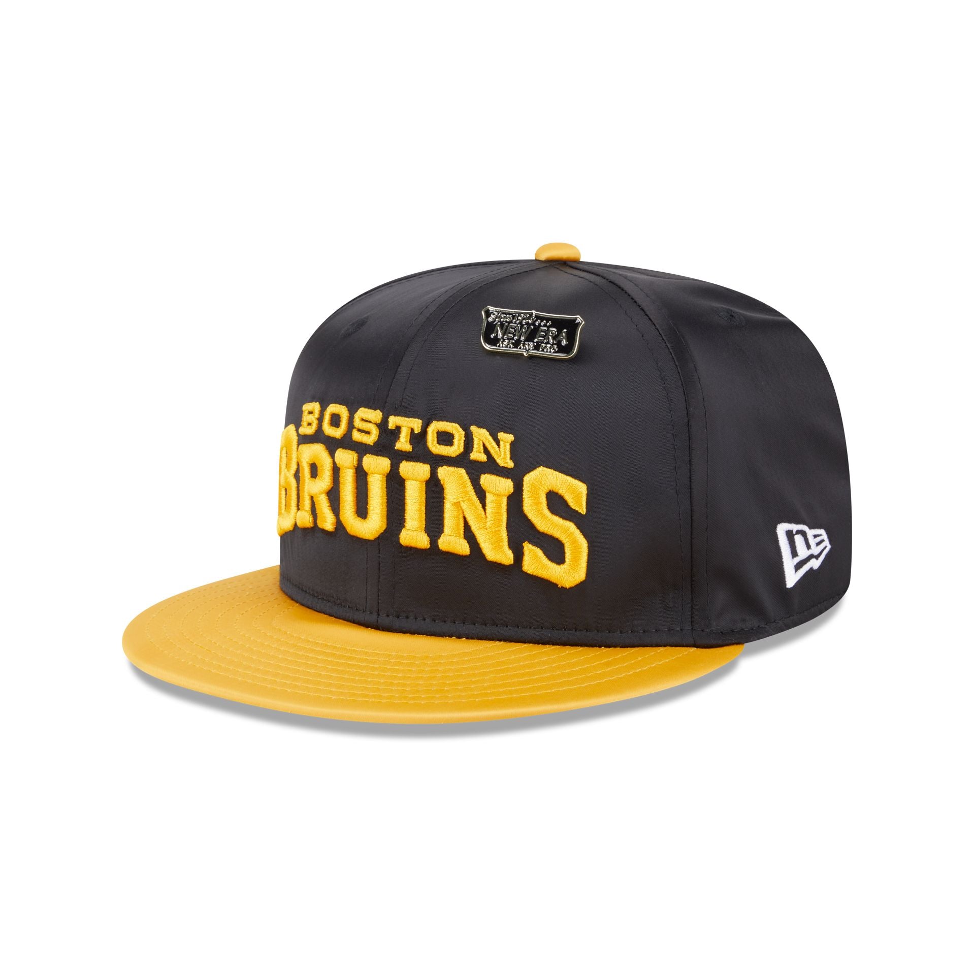 Boston Bruins Spring Satin 59FIFTY Fitted Hat - Image 3