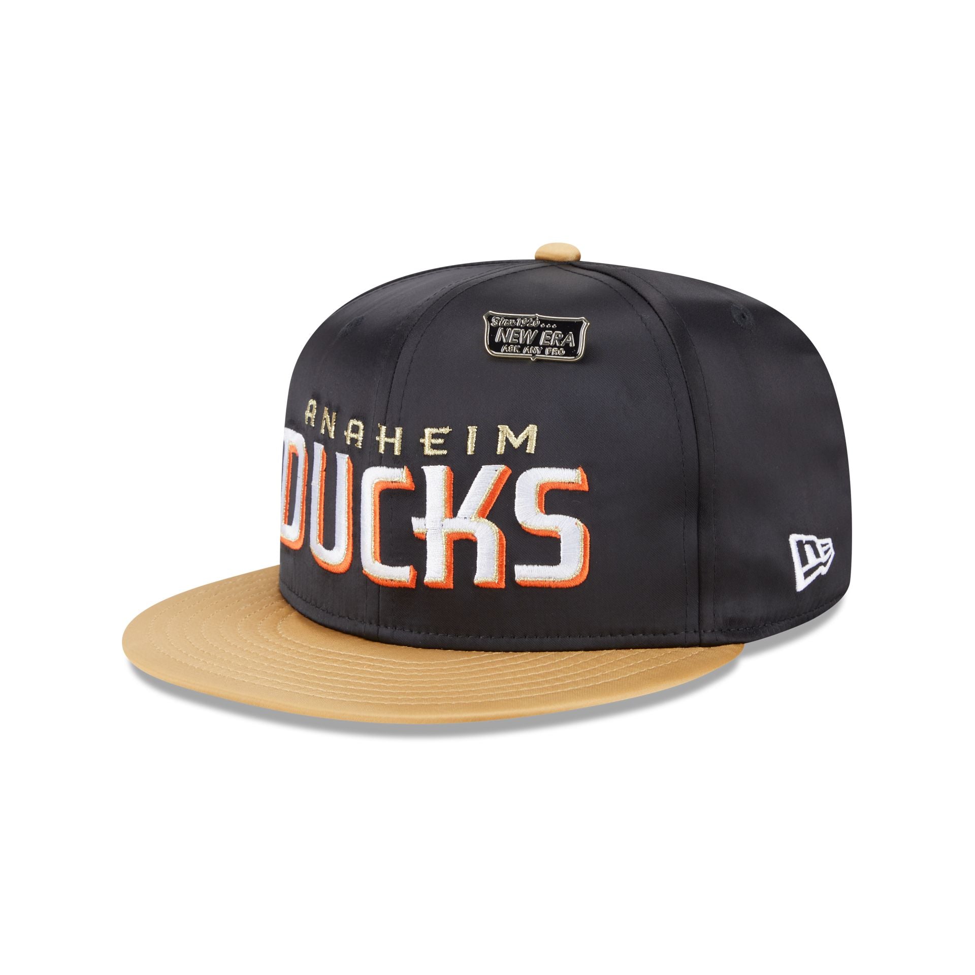 Anaheim Ducks Spring Satin 59FIFTY Fitted Hat - Image 3