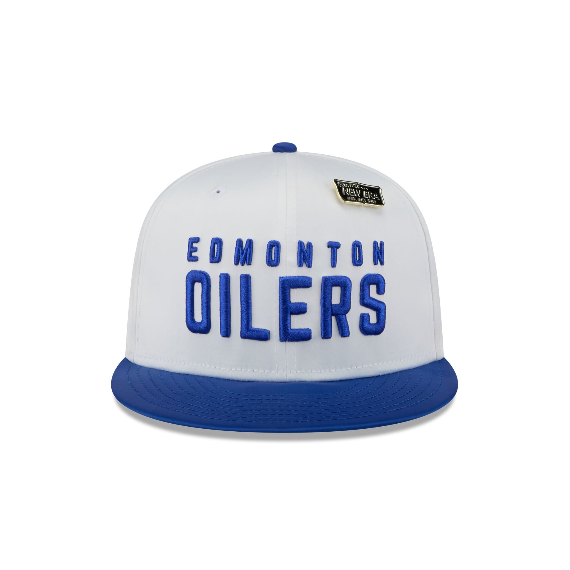 Edmonton Oilers Spring Satin 59FIFTY Fitted Hat - Image 2
