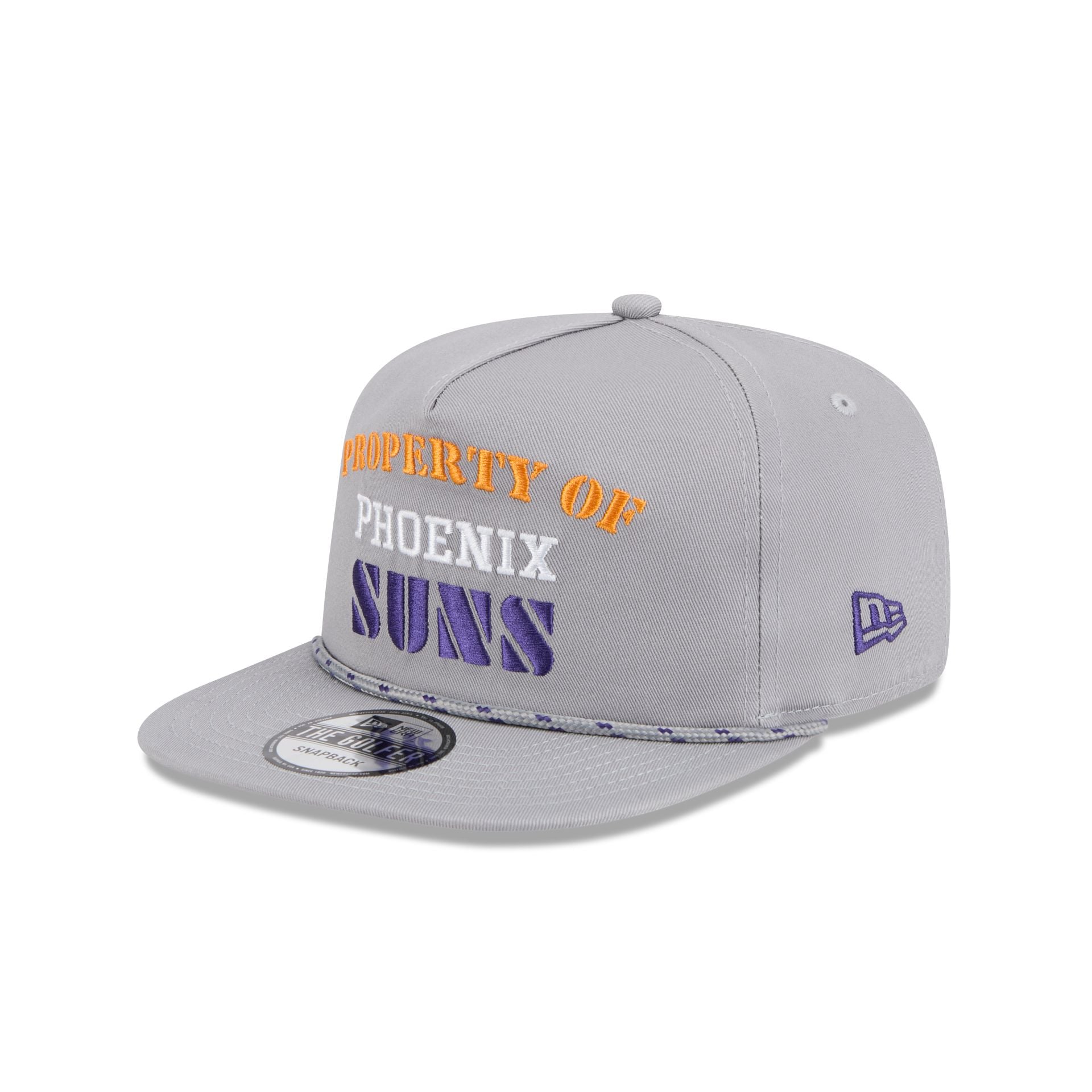 Phoenix Suns Vintage Gray Rope Golfer Hat - Image 3