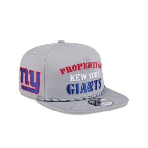 New York Giants Vintage Gray Rope Golfer Hat