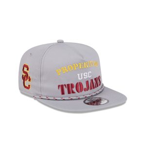 USC Trojans Vintage Gray Rope Golfer Hat