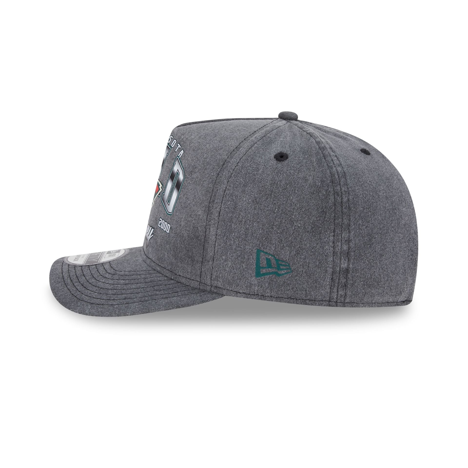 Minnesota Wild Washed 9FIFTY A-Frame Snapback Hat - Image 4