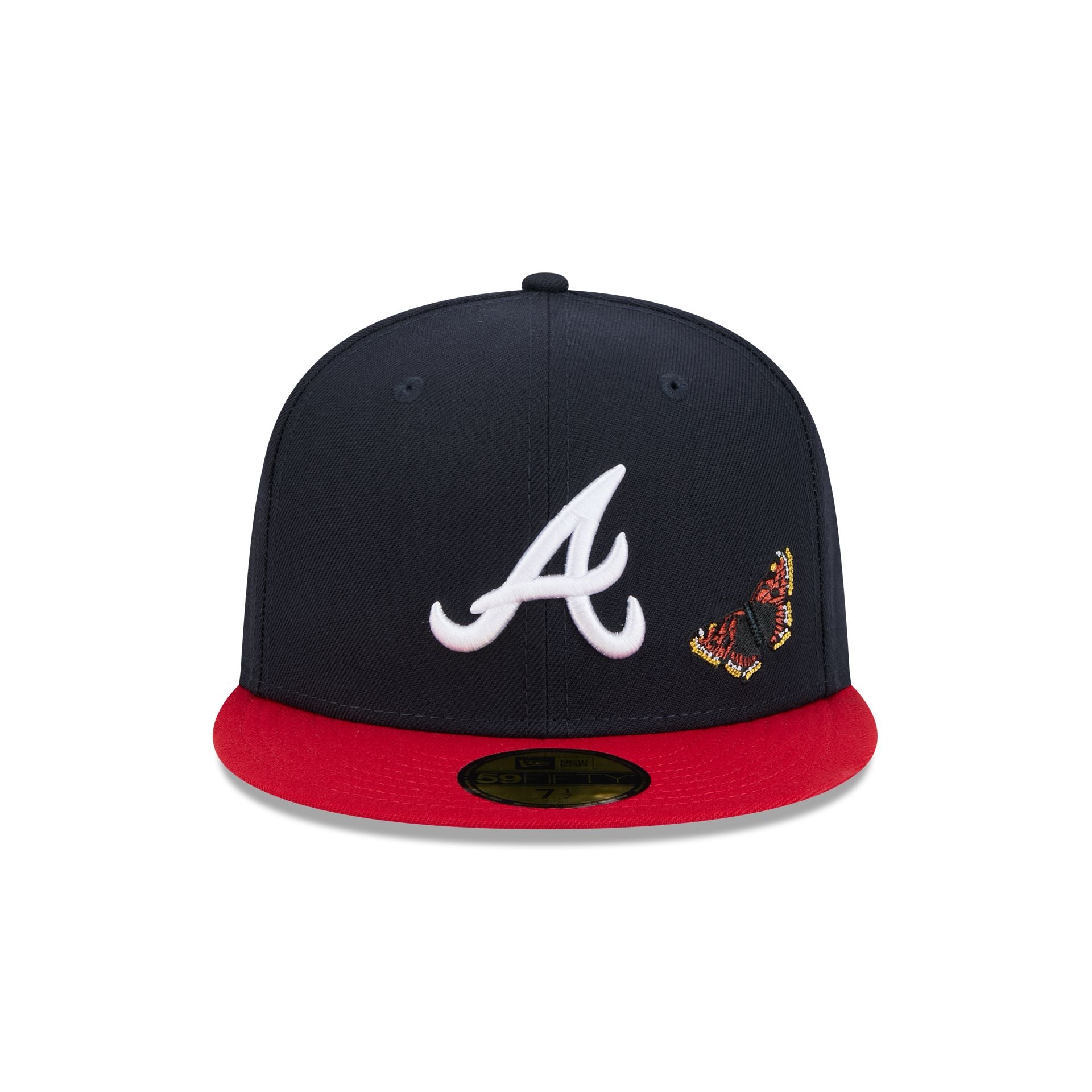 FELT x Atlanta Braves Navy 59FIFTY Fitted Hat - Image 2