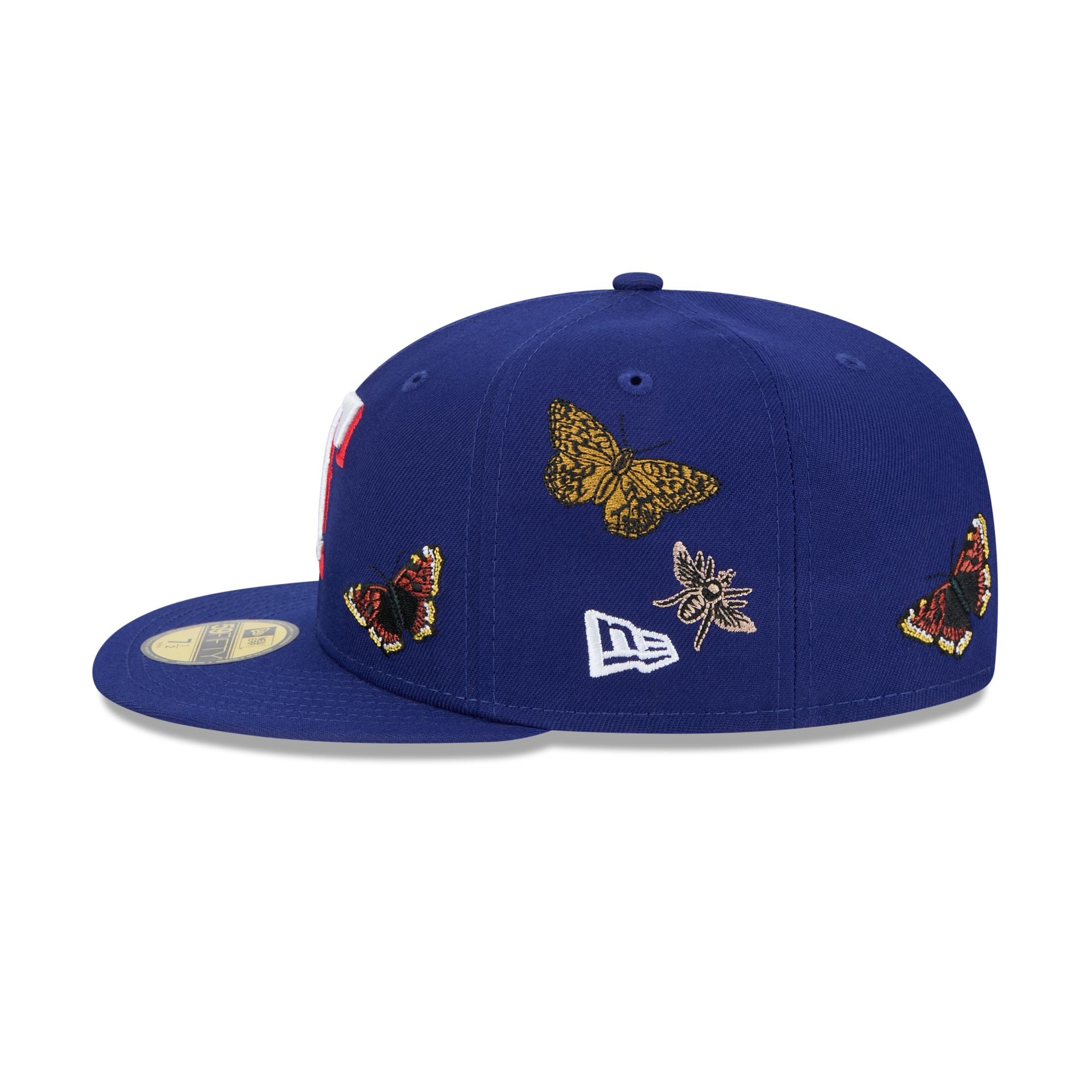 FELT x Texas Rangers Blue 59FIFTY Fitted Hat - Image 4