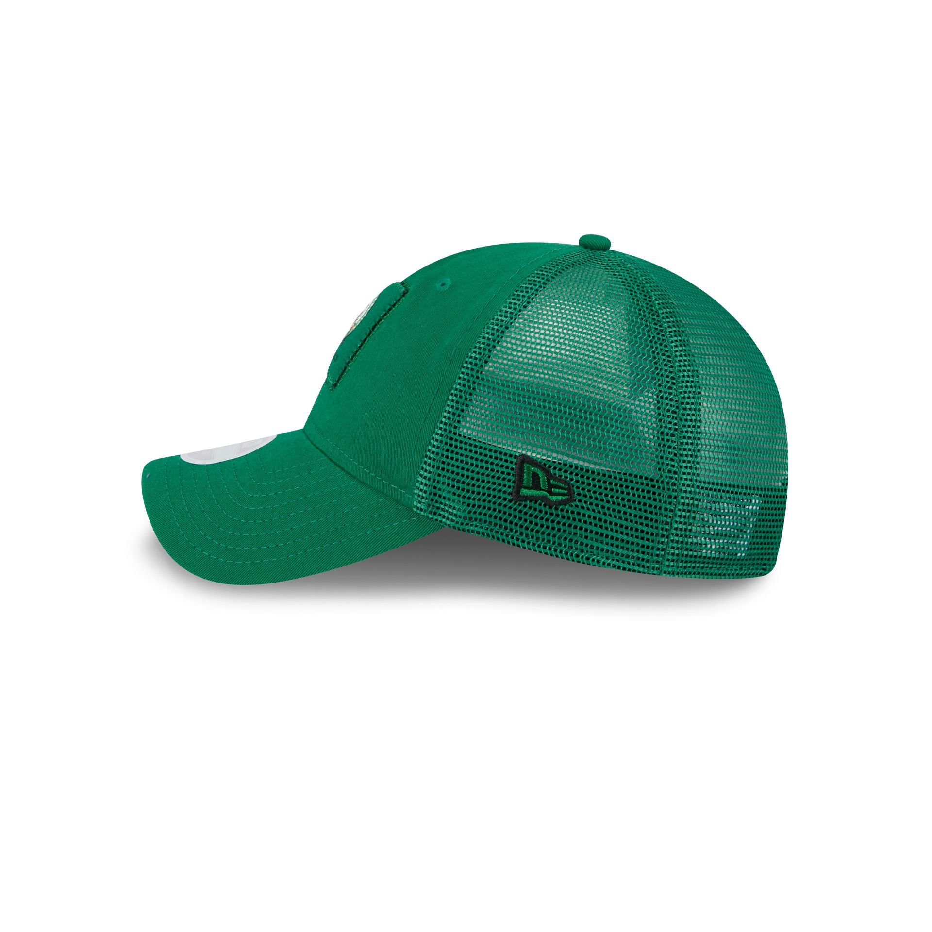 Boston Celtics Women's Square Stitch 9TWENTY Trucker Hat - Image 4