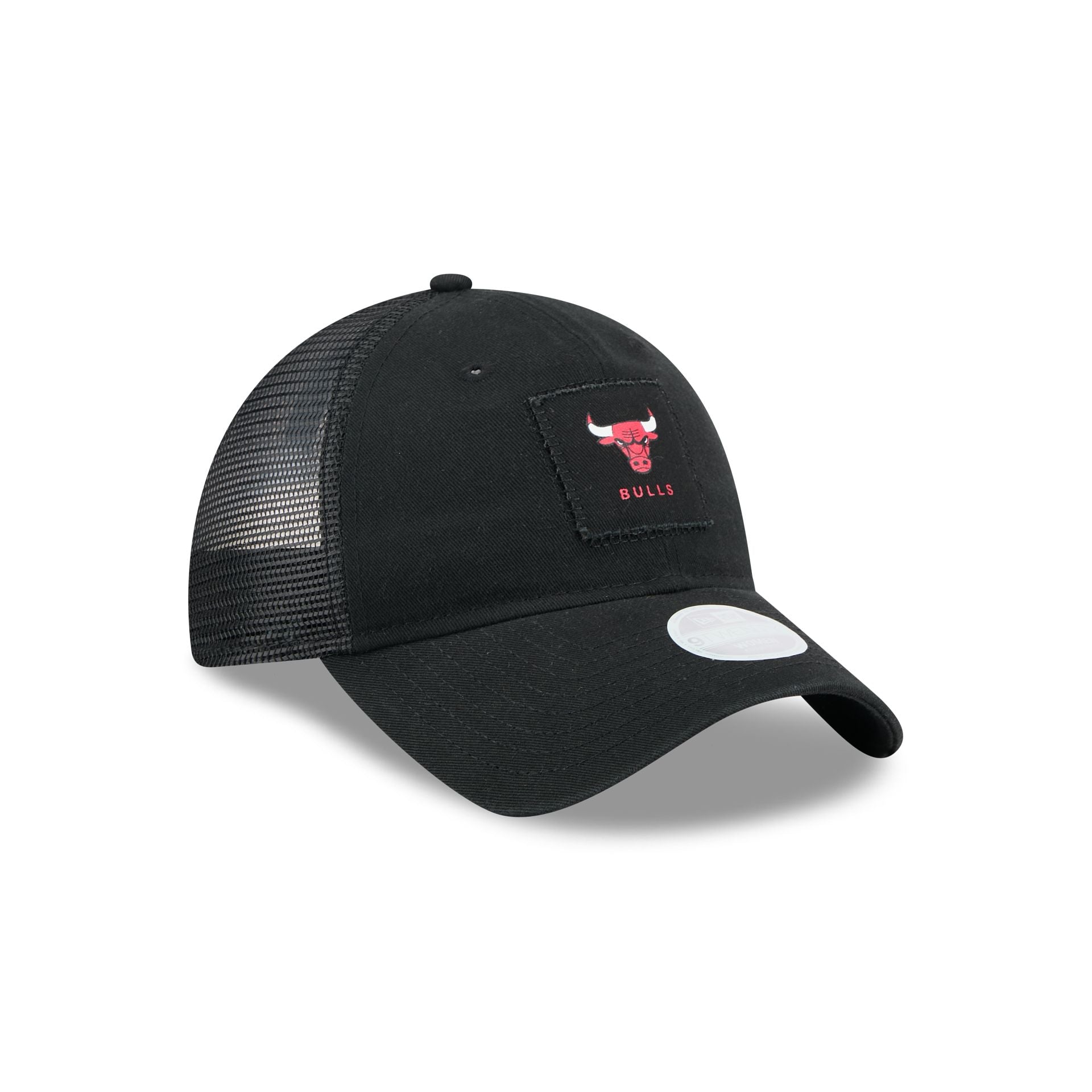 Chicago Bulls Women's Square Stitch 9TWENTY Trucker Hat - Image 3