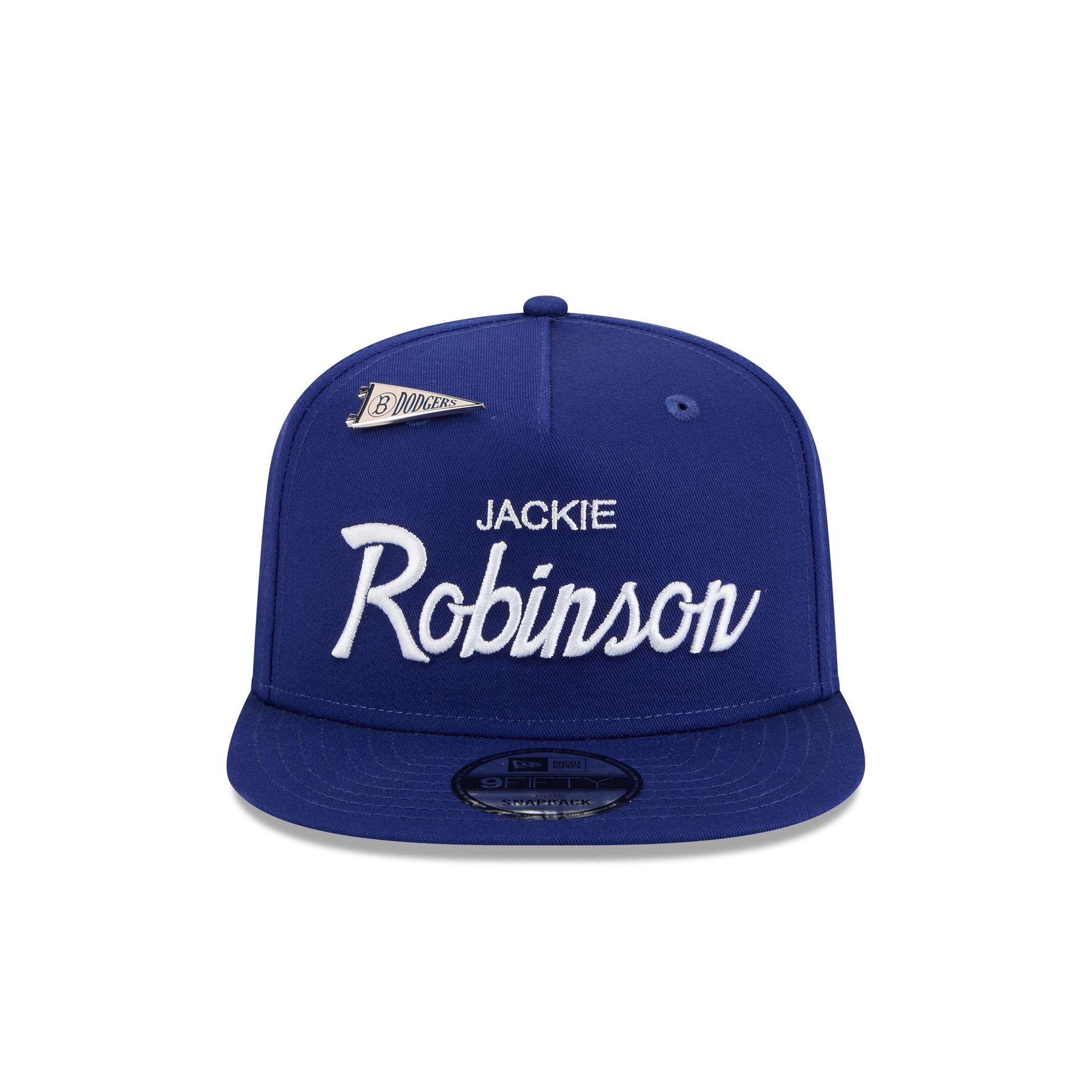 Brooklyn Dodgers Jackie Robinson 9FIFTY A-Frame Snapback Hat - Image 2