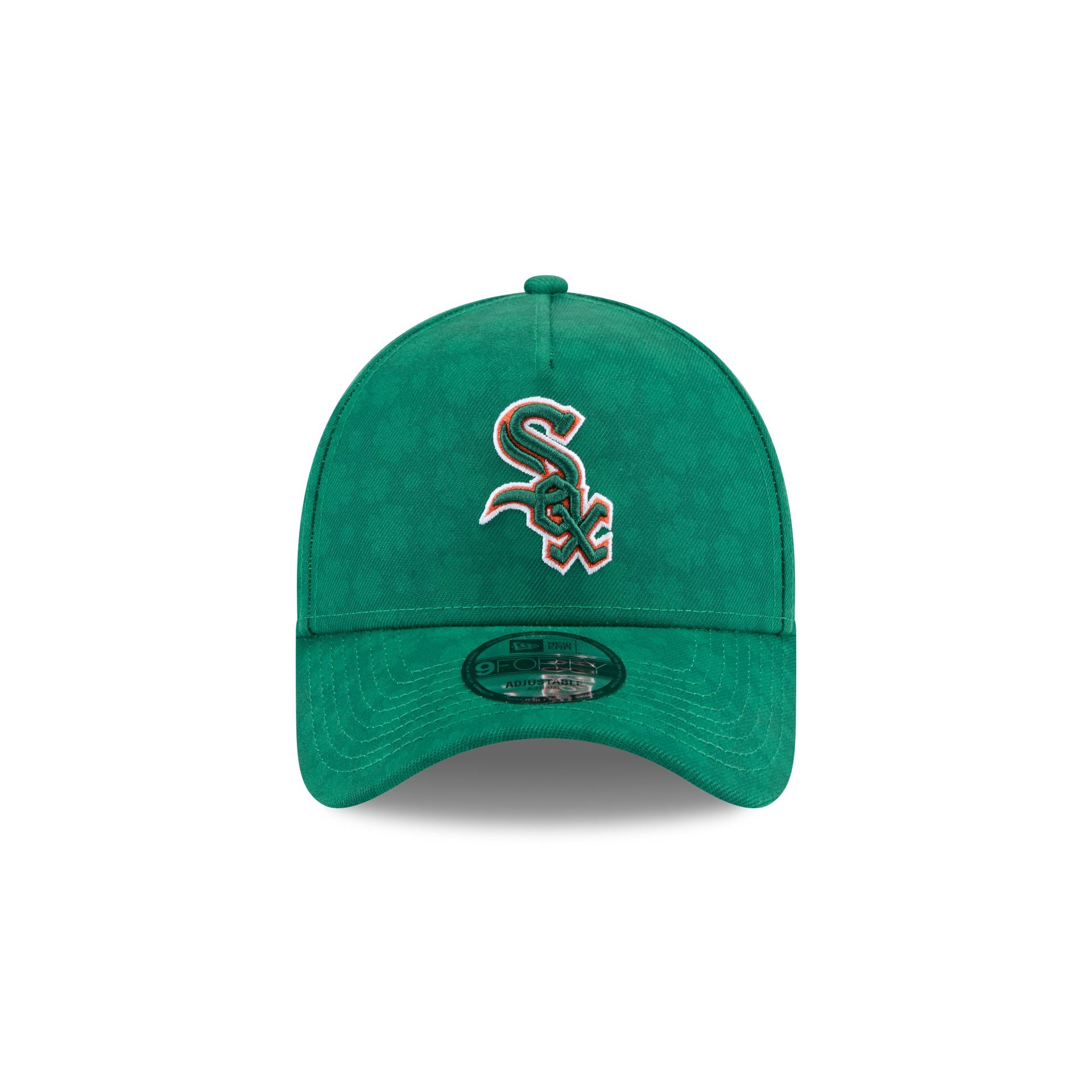 Chicago White Sox St. Patrick's Day 2025 9FORTY A-Frame Snapback Hat - Image 2