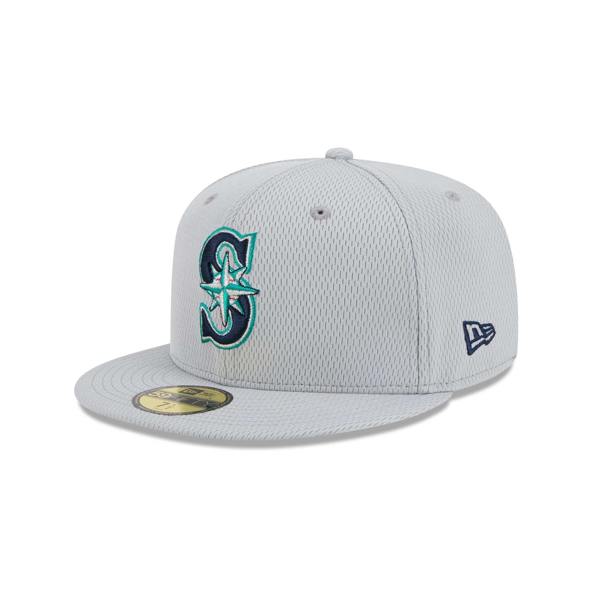 Seattle Mariners 2025 Clubhouse Gray 59FIFTY Fitted Hat - Image 3