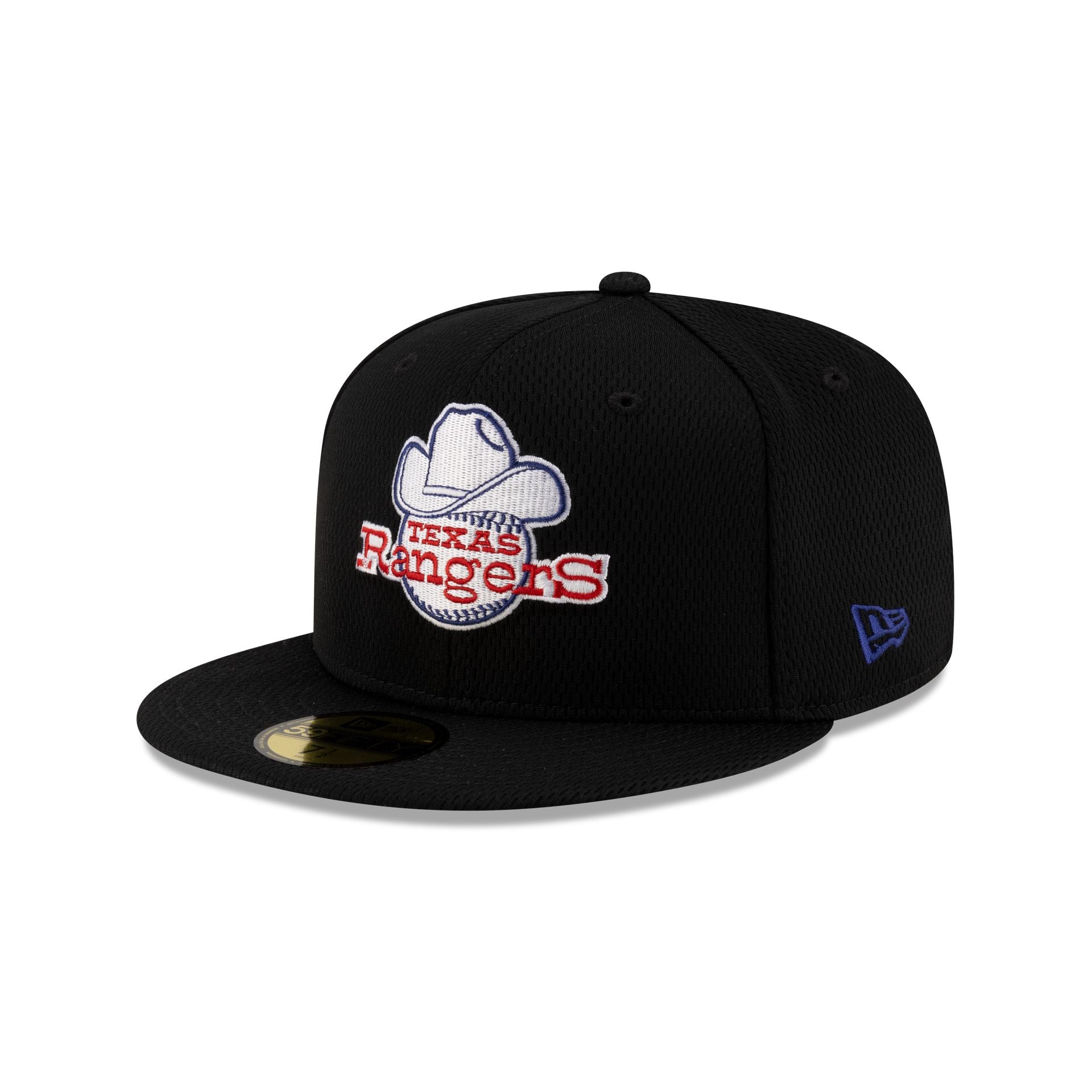 Texas Rangers 2025 Clubhouse Alt Black 59FIFTY Fitted Hat