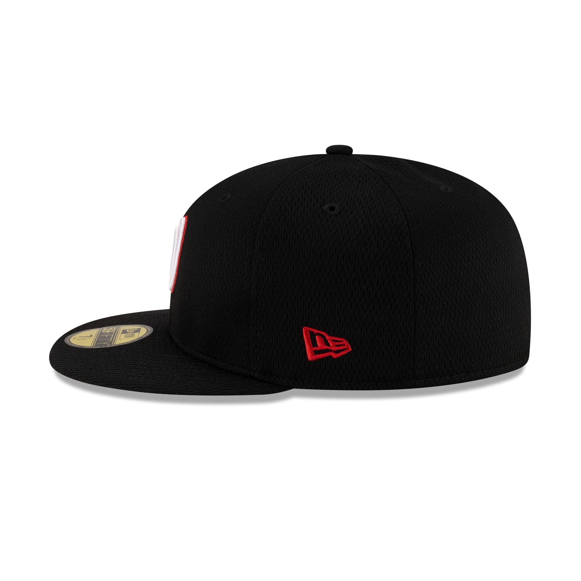 Washington Nationals 2025 Clubhouse Black 59FIFTY Fitted Hat - Image 4