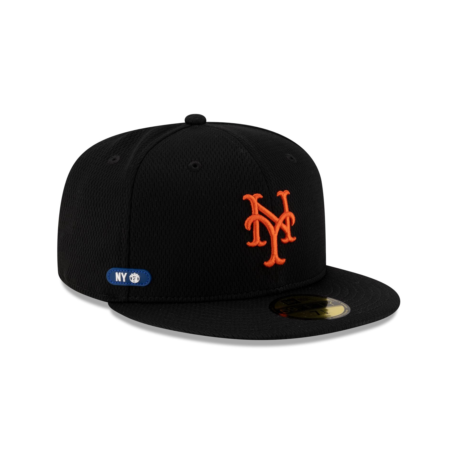 New York Mets 2025 Clubhouse Black 59FIFTY Fitted Hat - Image 3