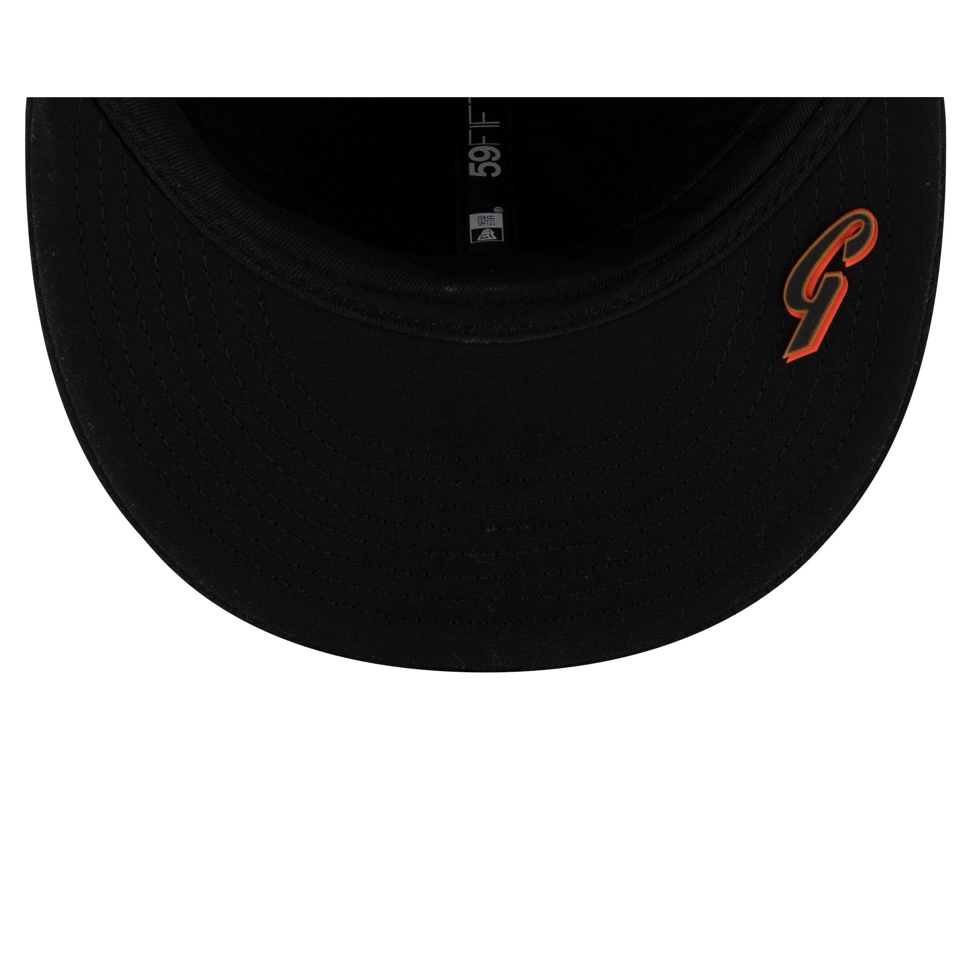 San Francisco Giants 2025 Clubhouse Black 59FIFTY Fitted Hat - Image 7